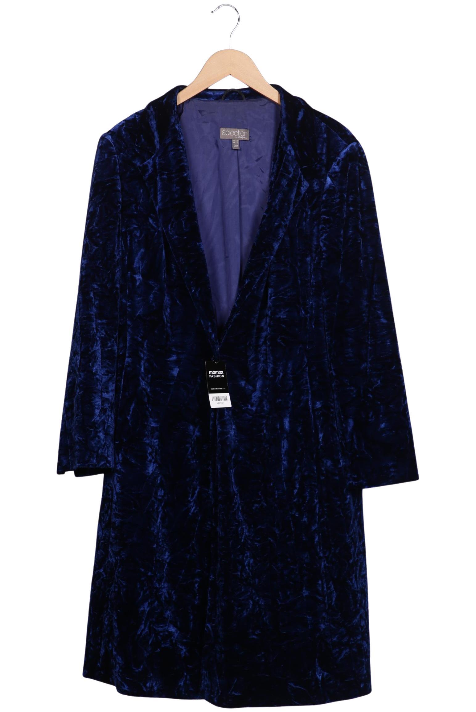 

Selection by Ulla Popken Damen Mantel, marineblau, Gr. 48