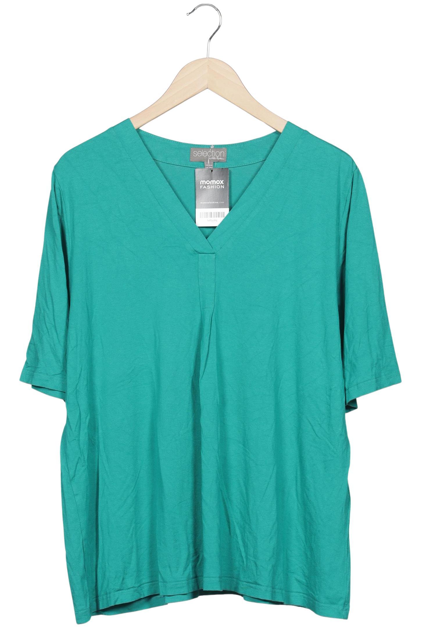 

Selection by Ulla Popken Damen T-Shirt, türkis, Gr. 46