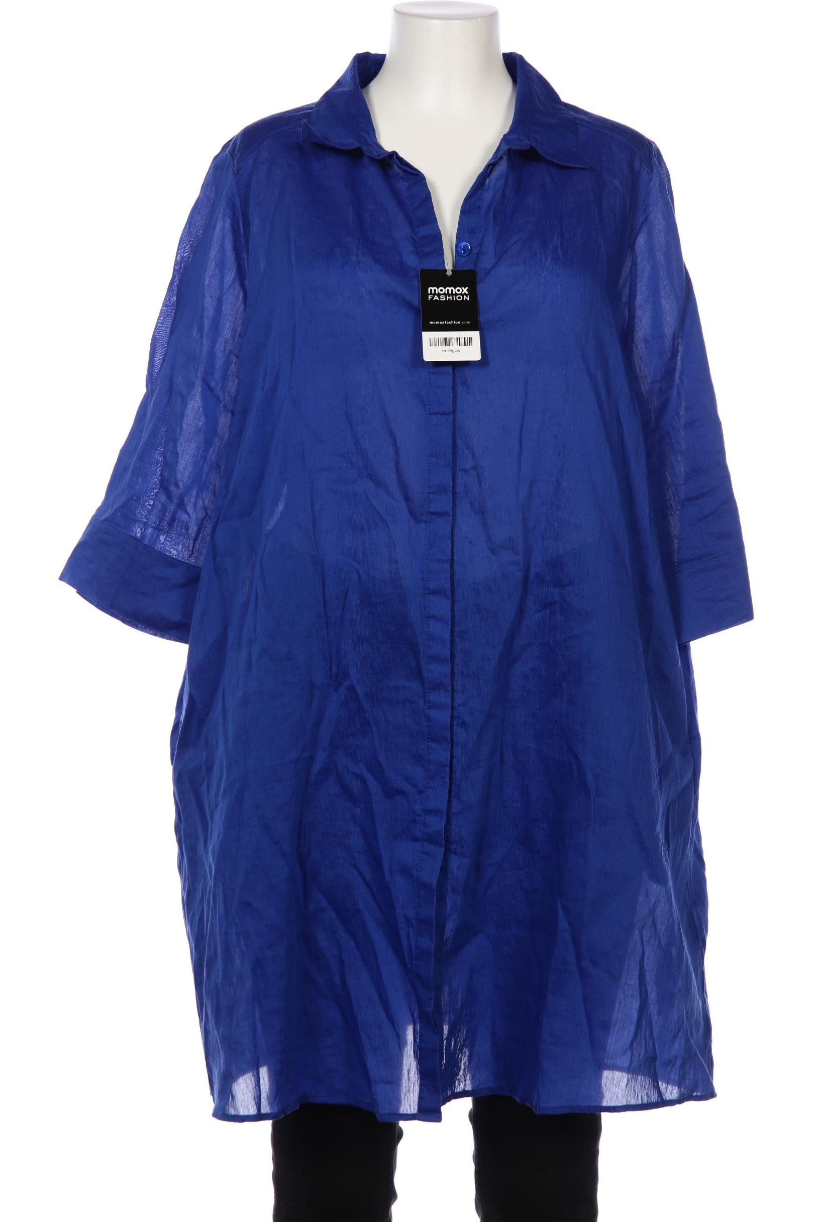 

Selection by Ulla Popken Damen Bluse, blau, Gr. 50