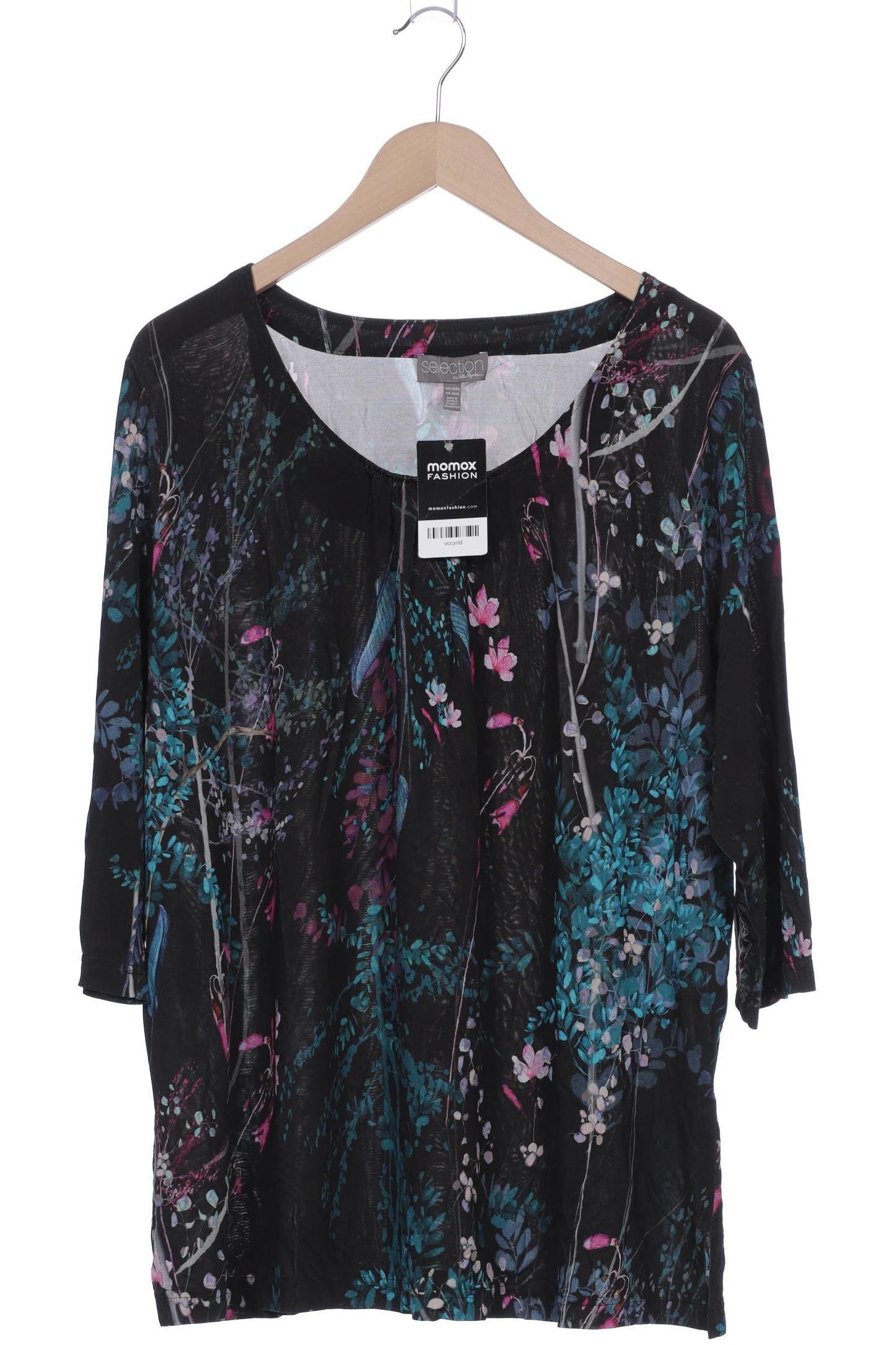 

Selection by Ulla Popken Damen Langarmshirt, schwarz, Gr. 50