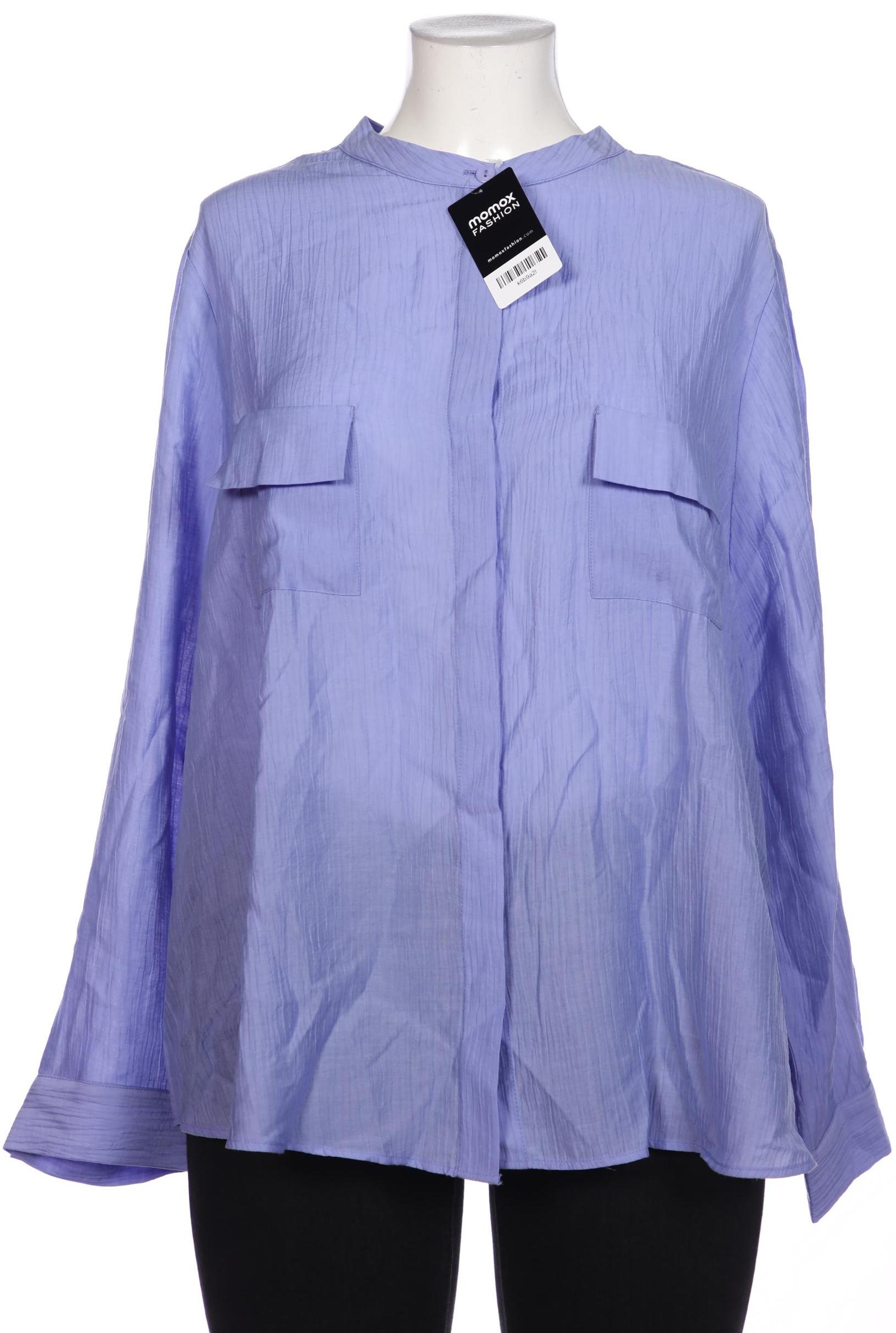 

Selection by Ulla Popken Damen Bluse, blau, Gr. 50
