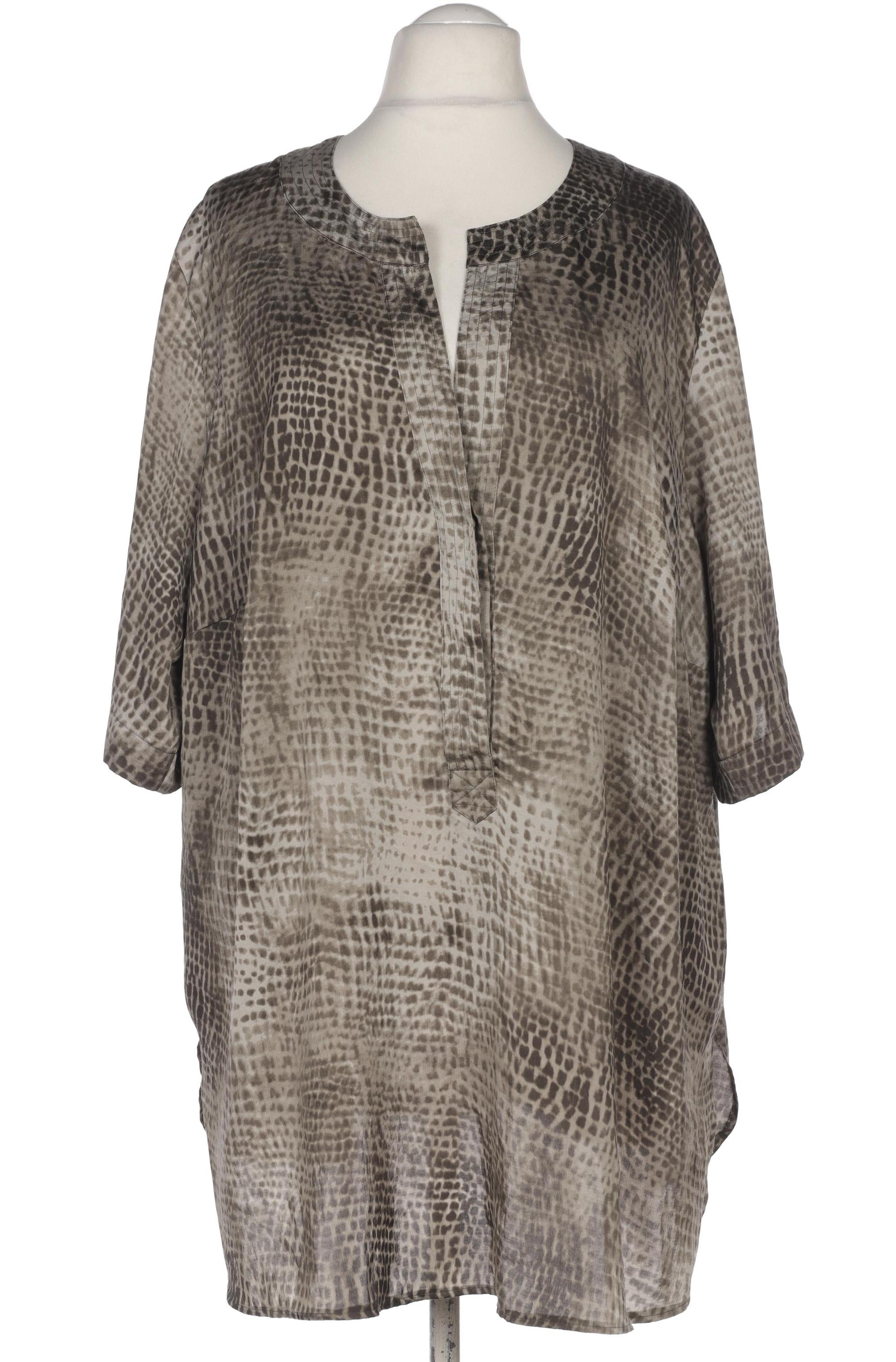 

Selection by Ulla Popken Damen Bluse, grün, Gr. 58