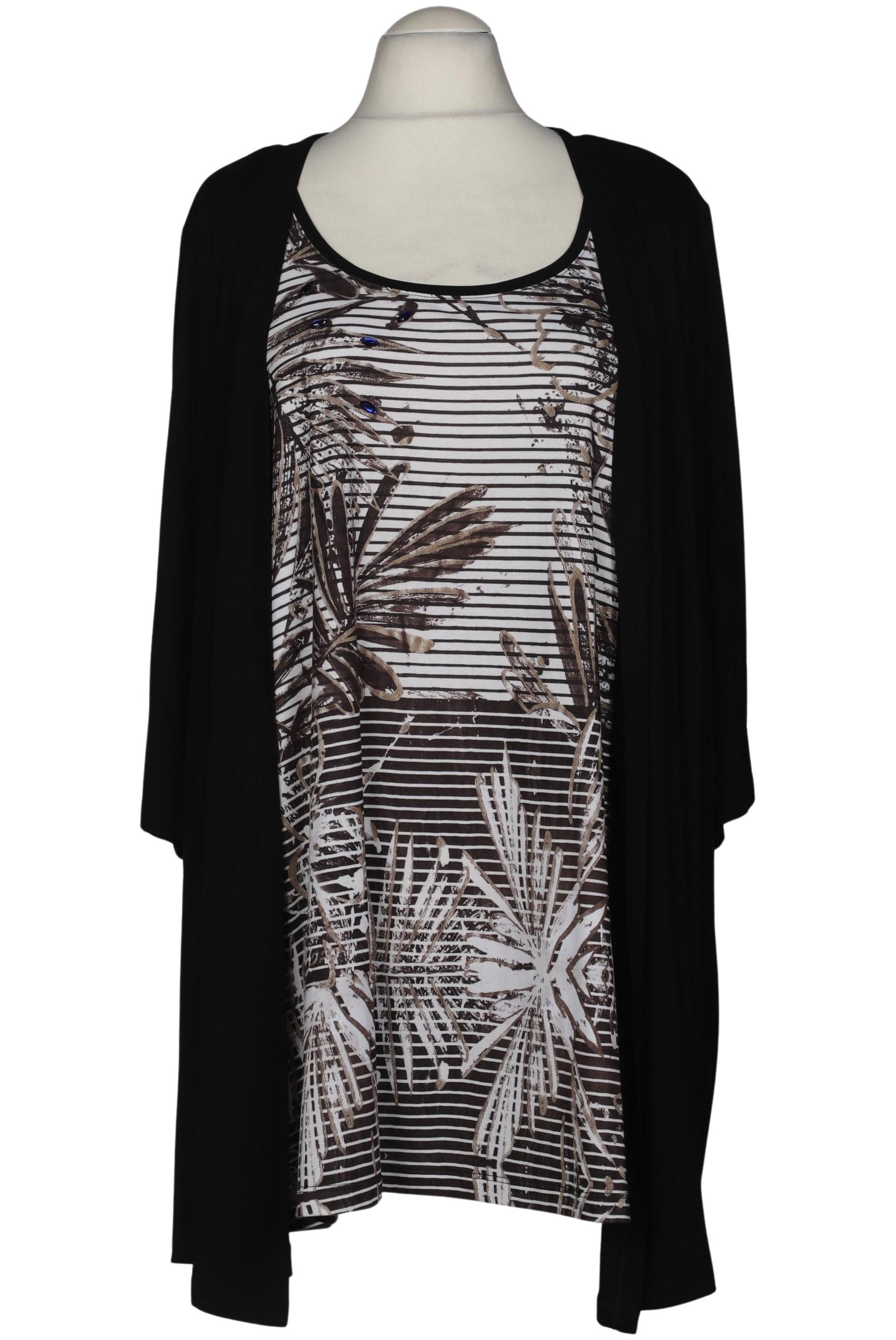 

Selection by Ulla Popken Damen Langarmshirt, schwarz, Gr. 54