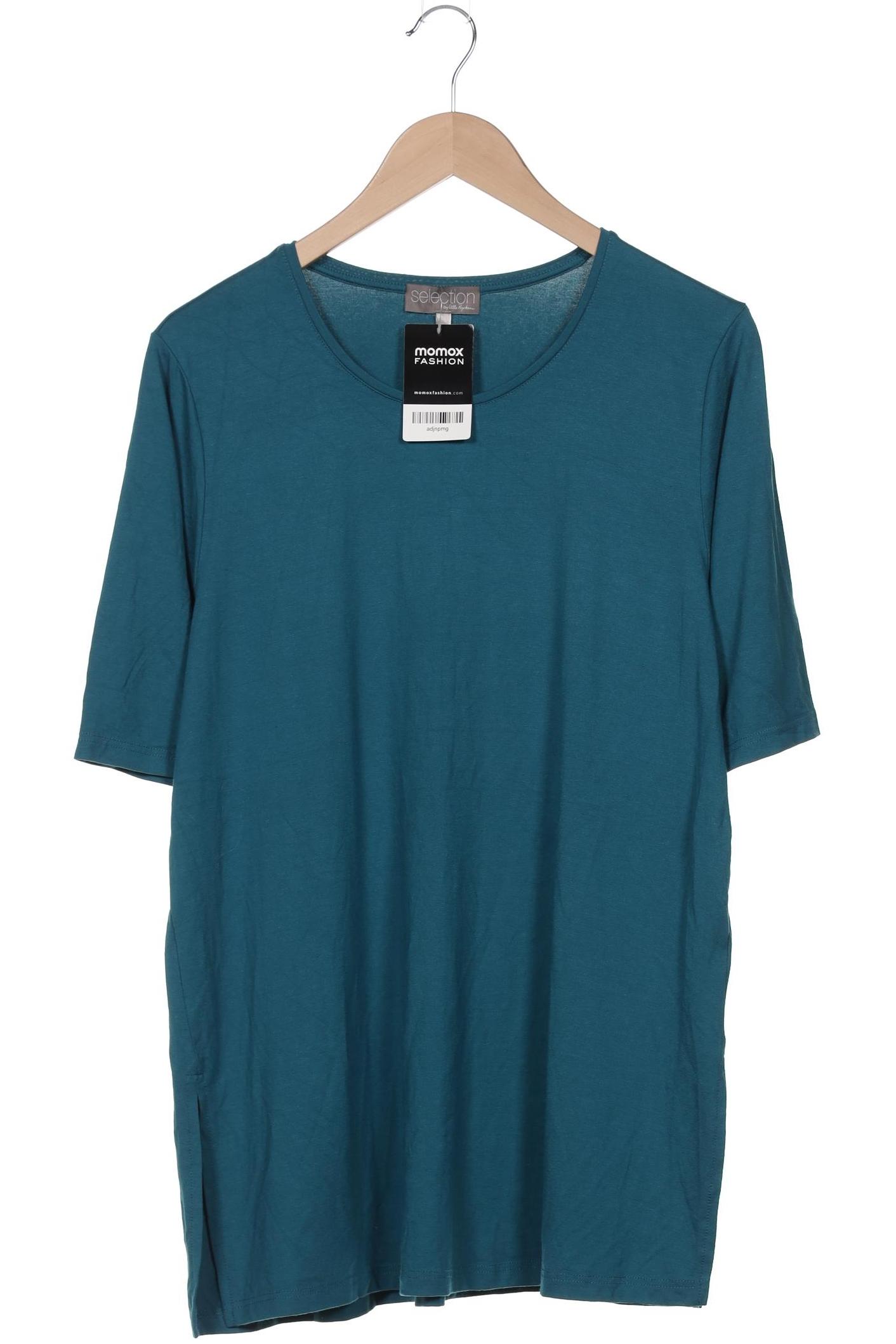 

Selection by Ulla Popken Damen T-Shirt, blau, Gr. 42