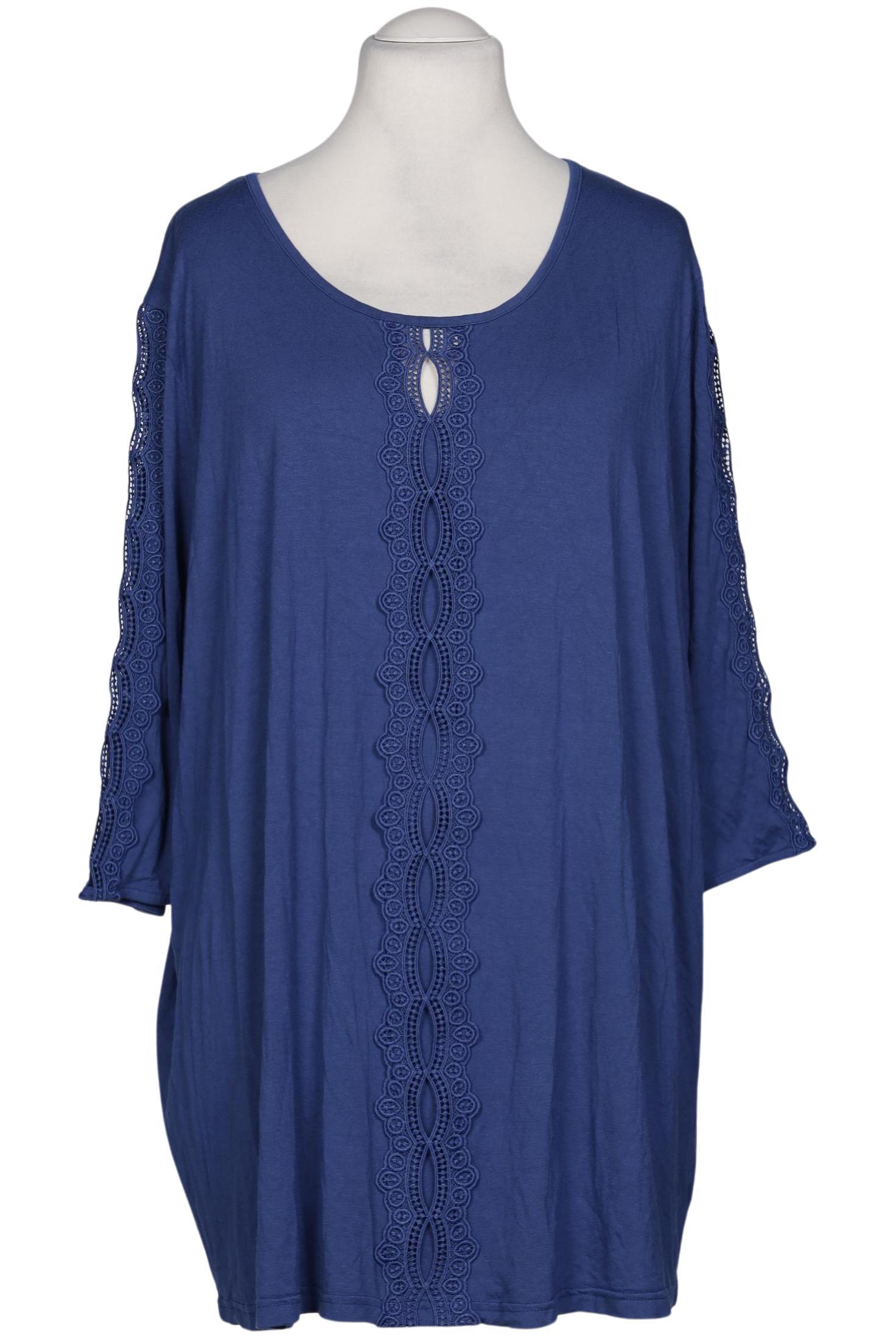 

Selection by Ulla Popken Damen T-Shirt, blau, Gr. 54