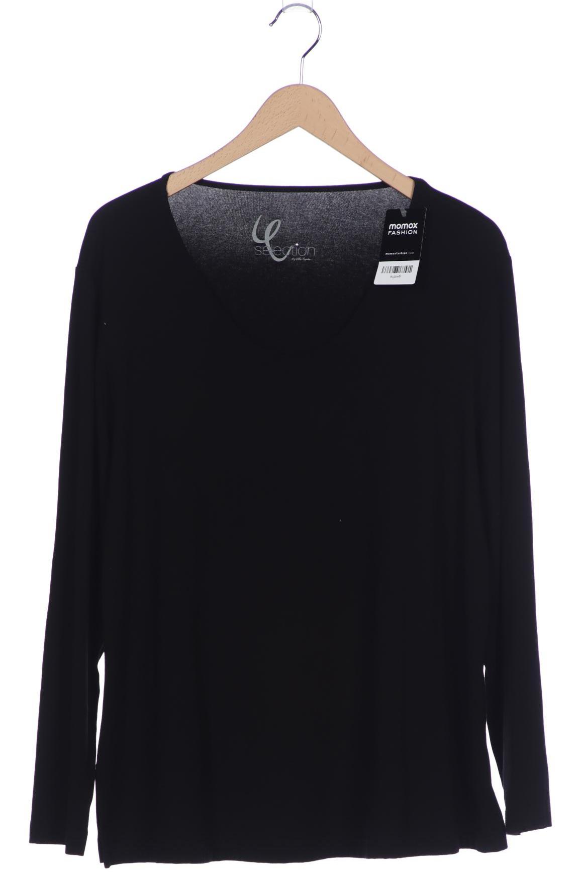 

Selection by Ulla Popken Damen Langarmshirt, schwarz, Gr. 46