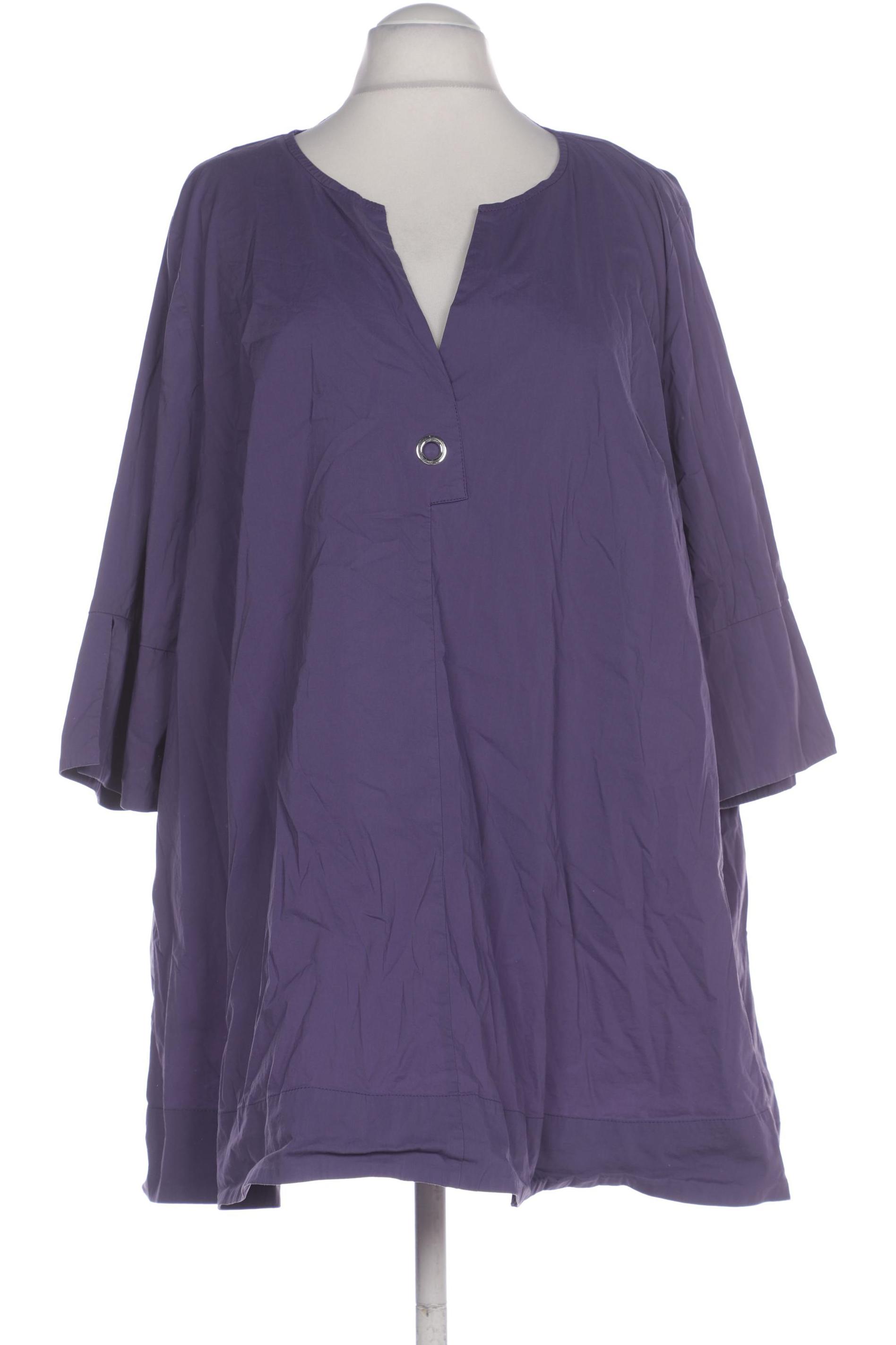 

Selection by Ulla Popken Damen Bluse, blau, Gr. 56