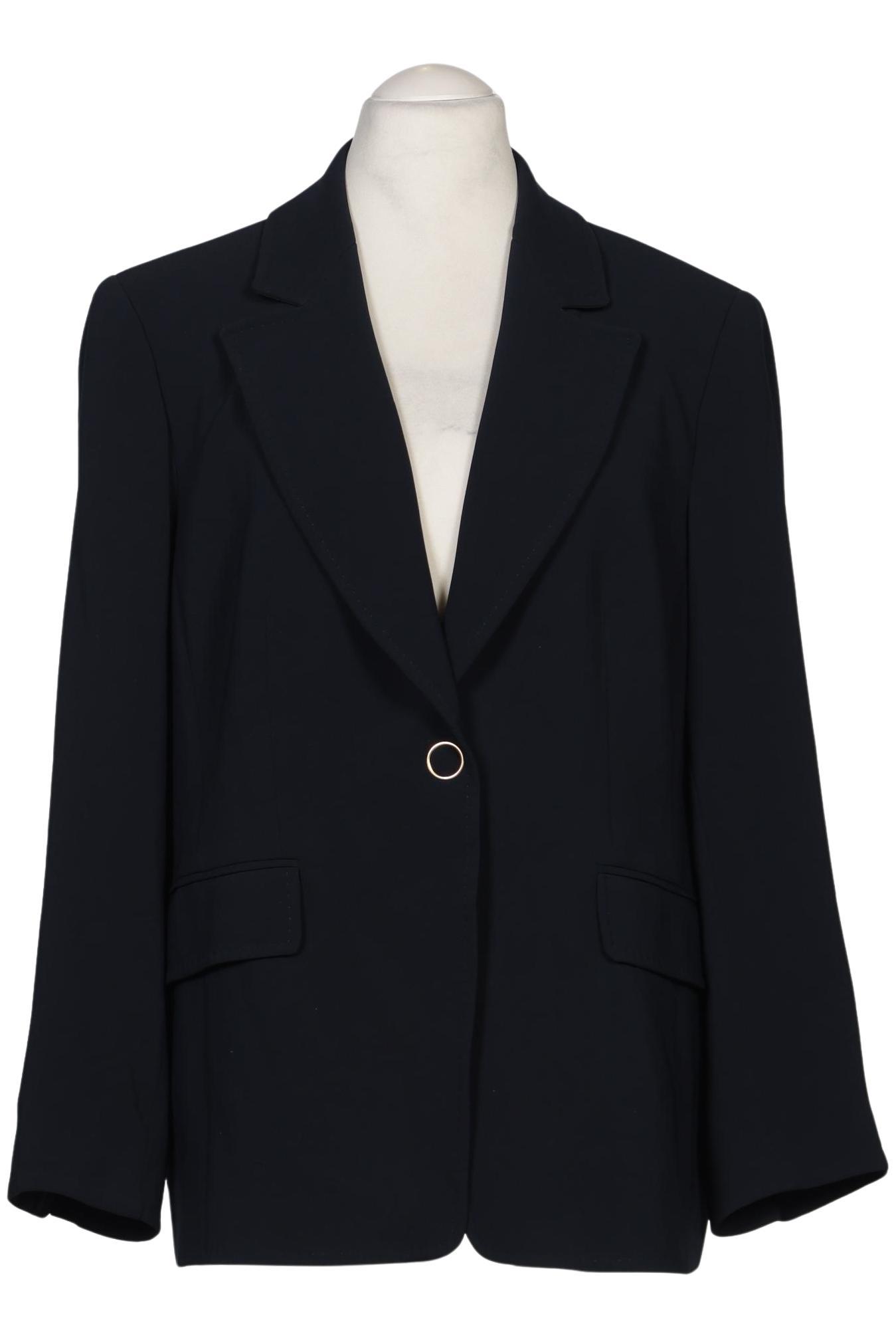 

Selection by Ulla Popken Damen Blazer, marineblau, Gr. 46