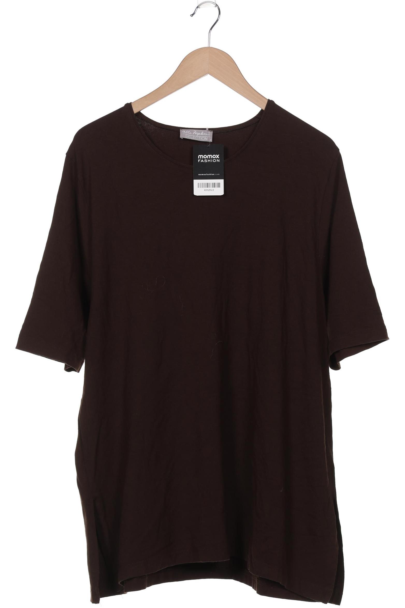 

Selection by Ulla Popken Damen T-Shirt, braun, Gr. 46