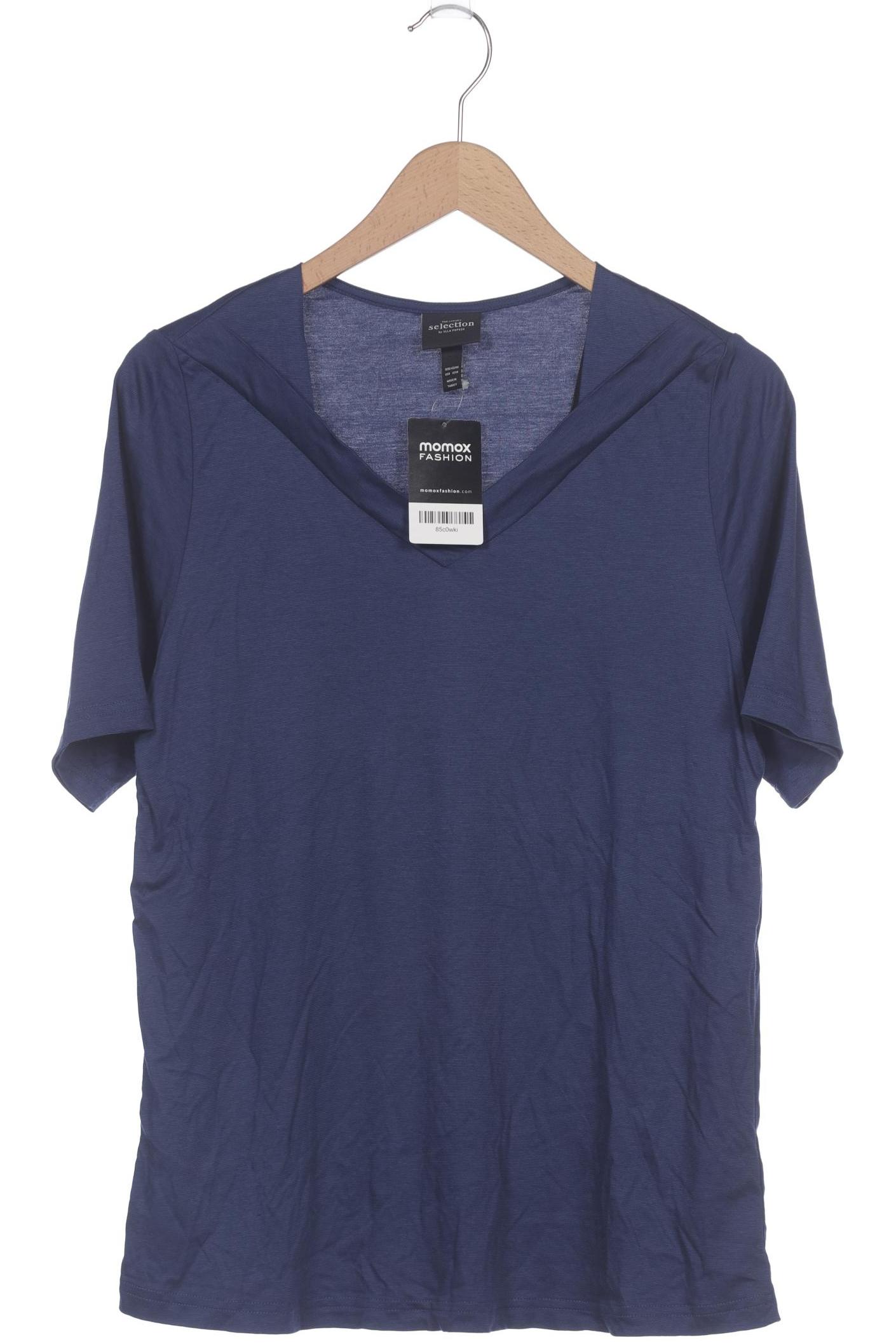 

Selection by Ulla Popken Damen T-Shirt, marineblau, Gr. 42