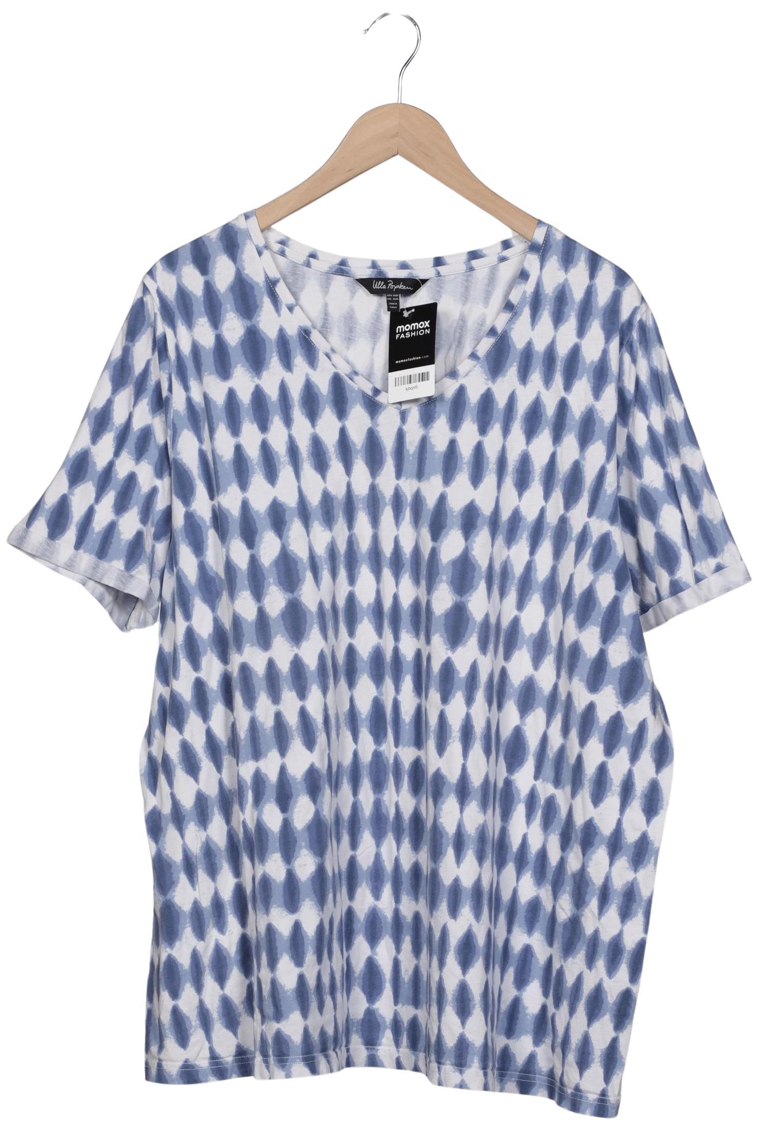 

Selection by Ulla Popken Damen T-Shirt, blau, Gr. 54