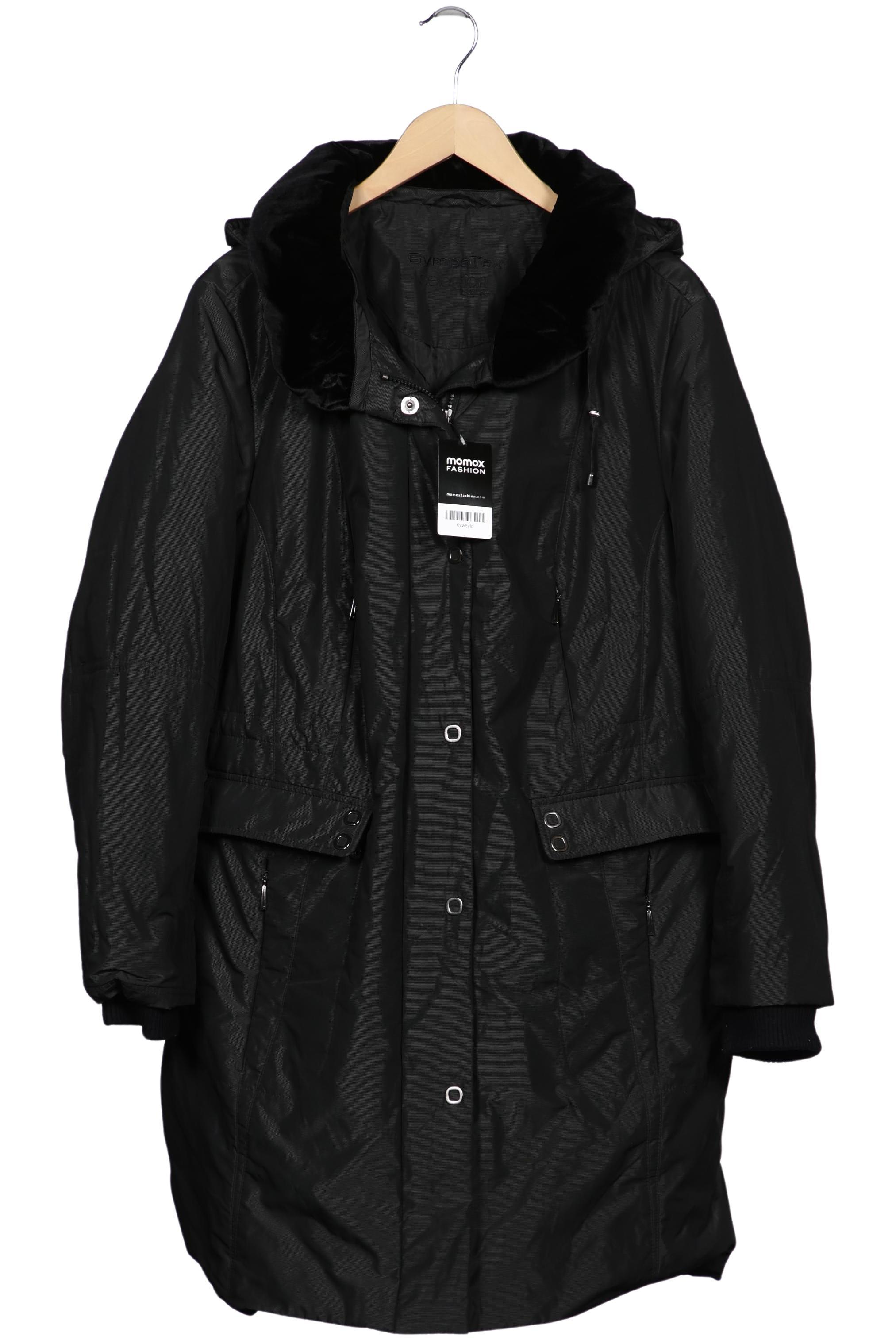 

Selection by Ulla Popken Damen Mantel, schwarz, Gr. 50