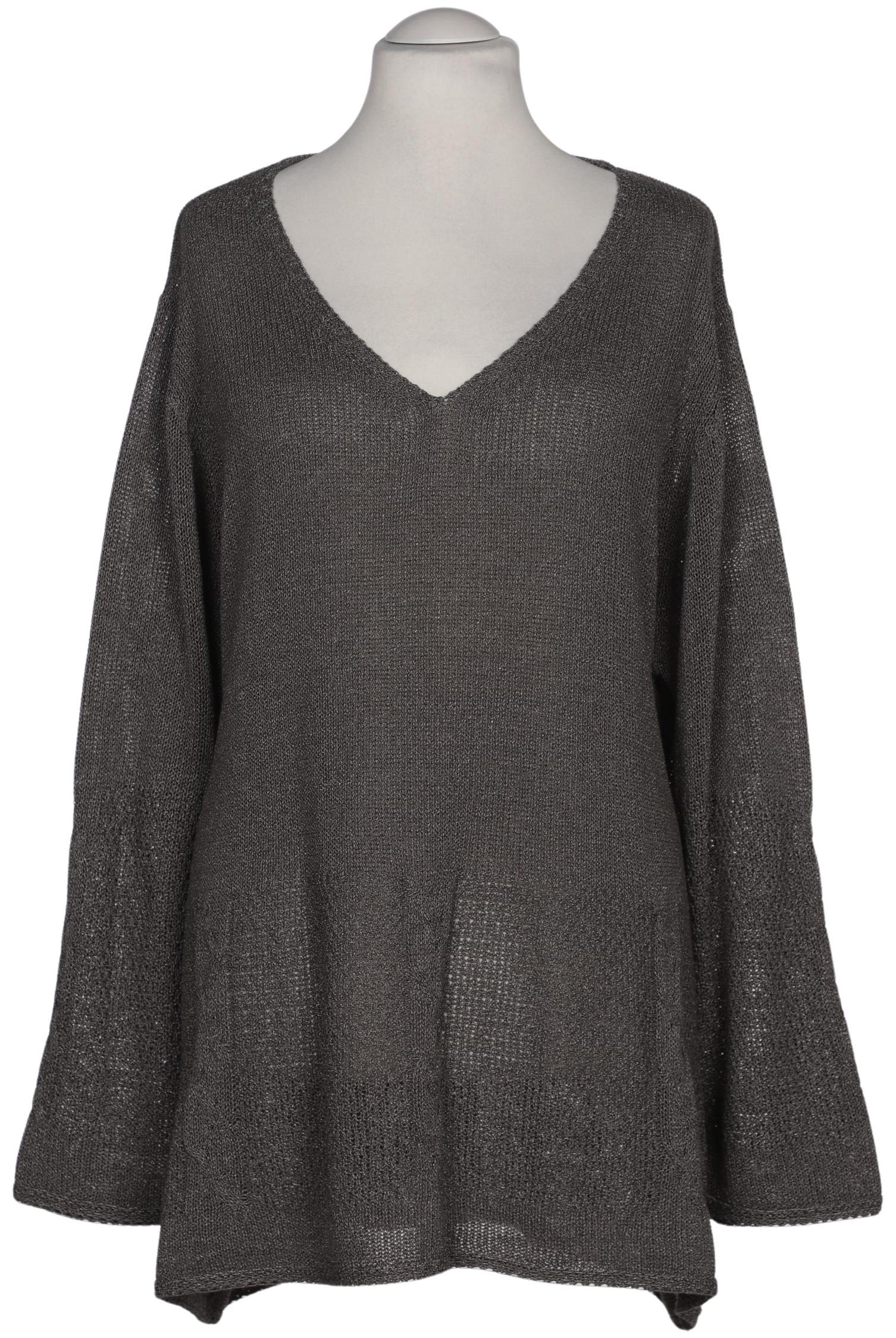 

Selection by Ulla Popken Damen Pullover, grau, Gr. 58
