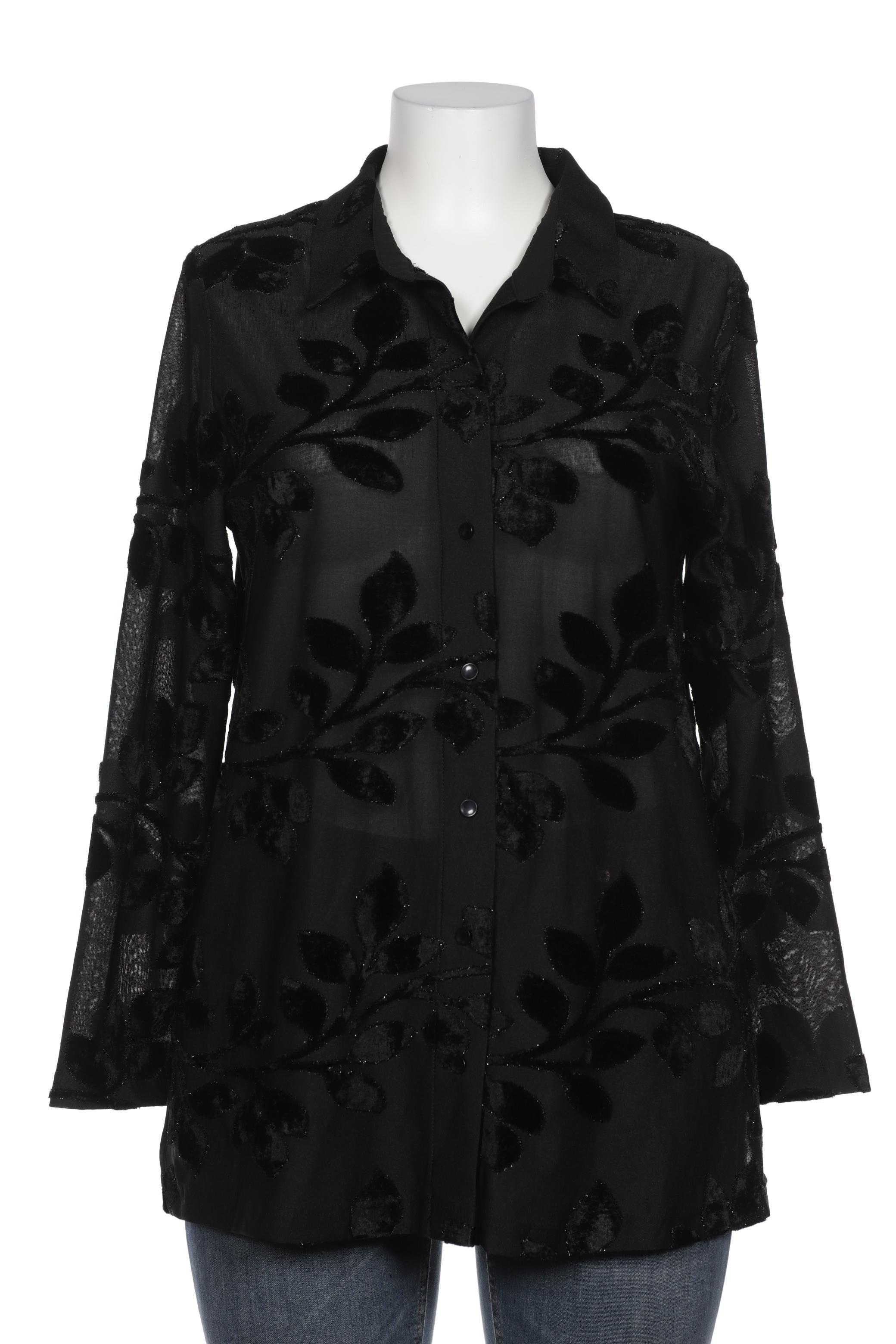 

Selection by Ulla Popken Damen Bluse, schwarz, Gr. 42