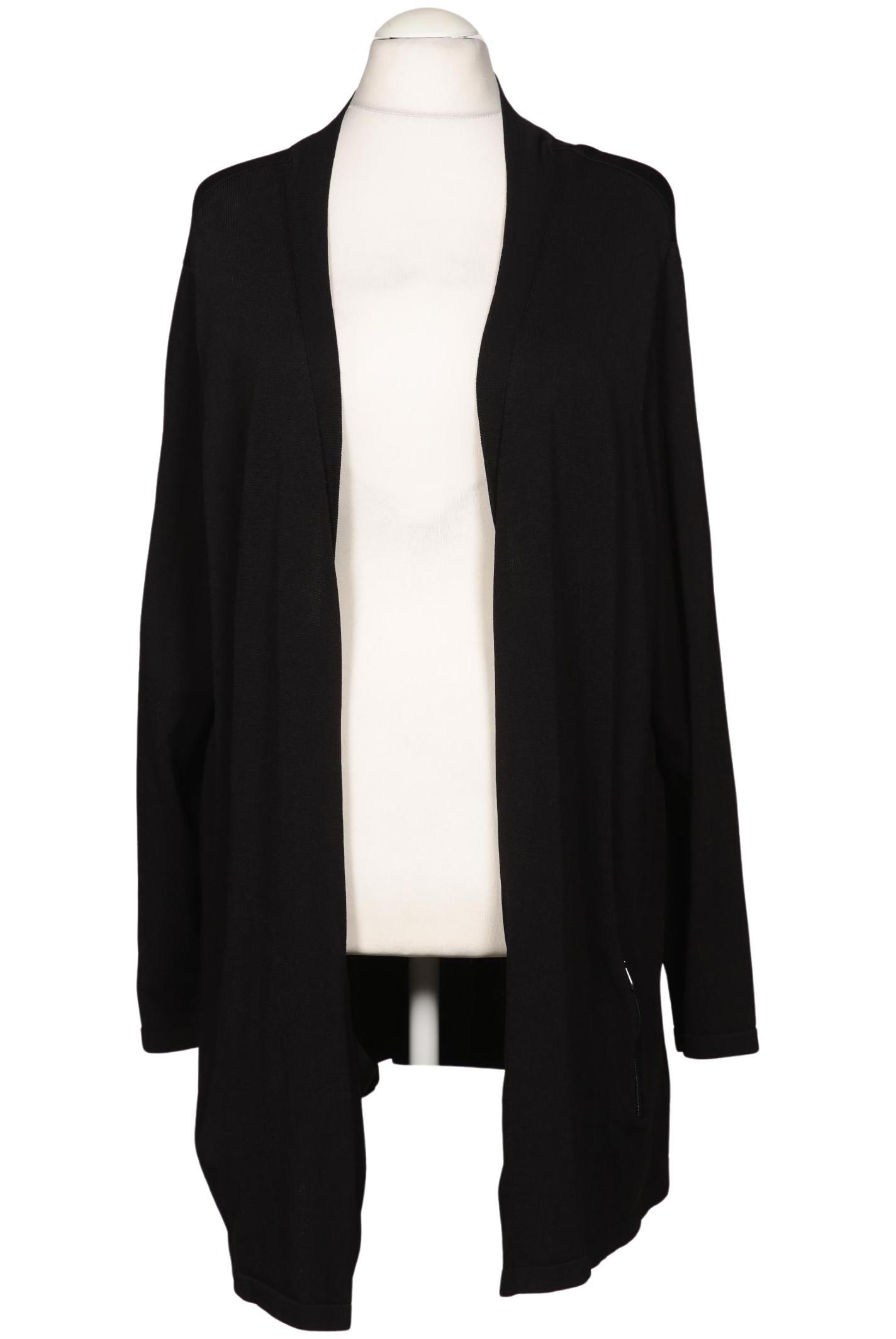 

Selection by Ulla Popken Damen Strickjacke, schwarz, Gr. 48