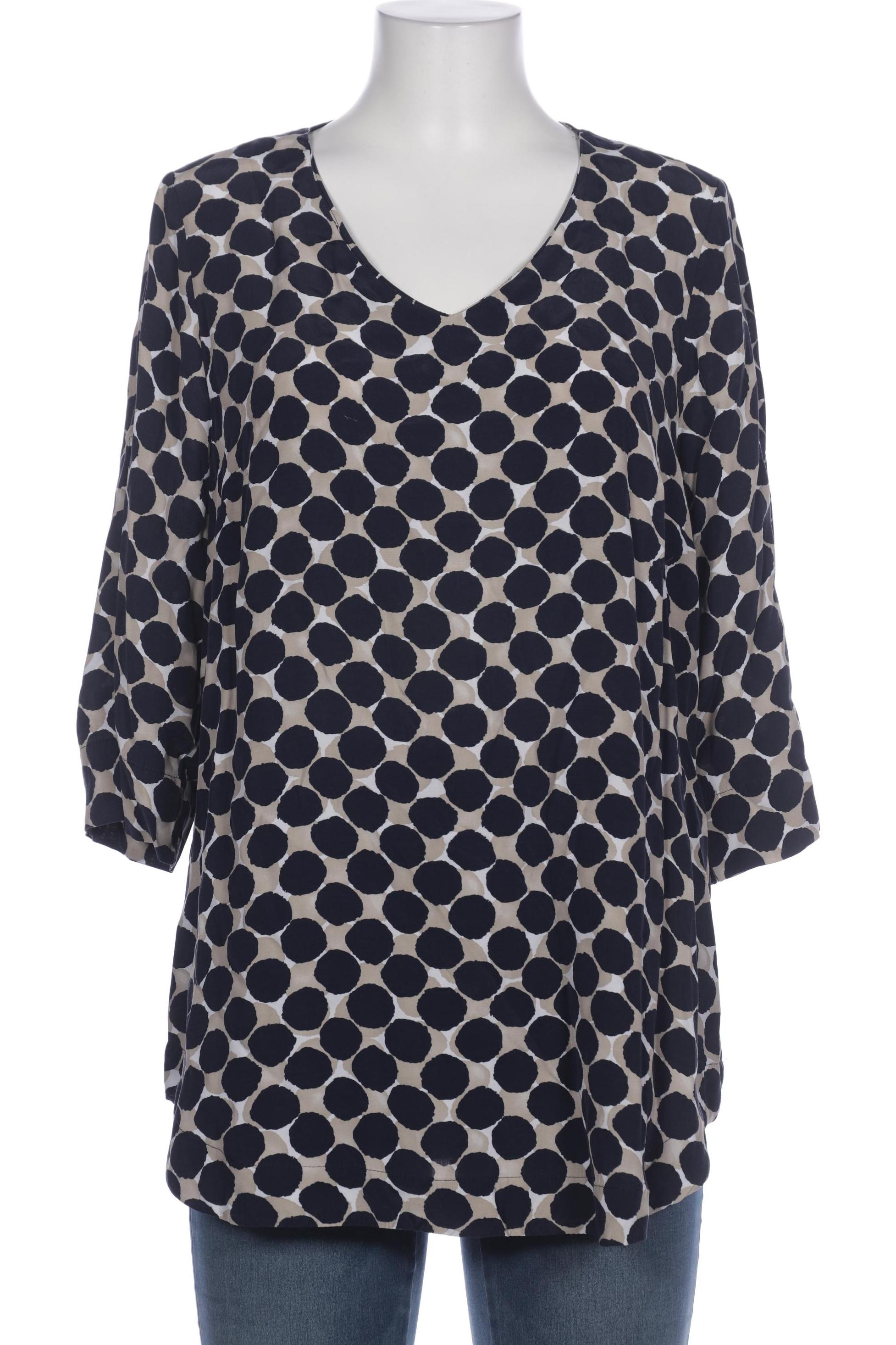 

Selection by Ulla Popken Damen Bluse, marineblau, Gr. 42
