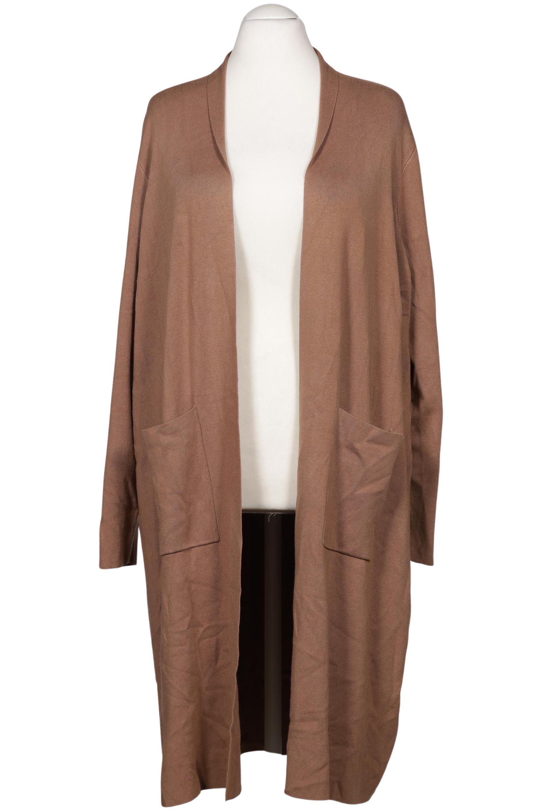 

Selection by Ulla Popken Damen Strickjacke, braun, Gr. 46