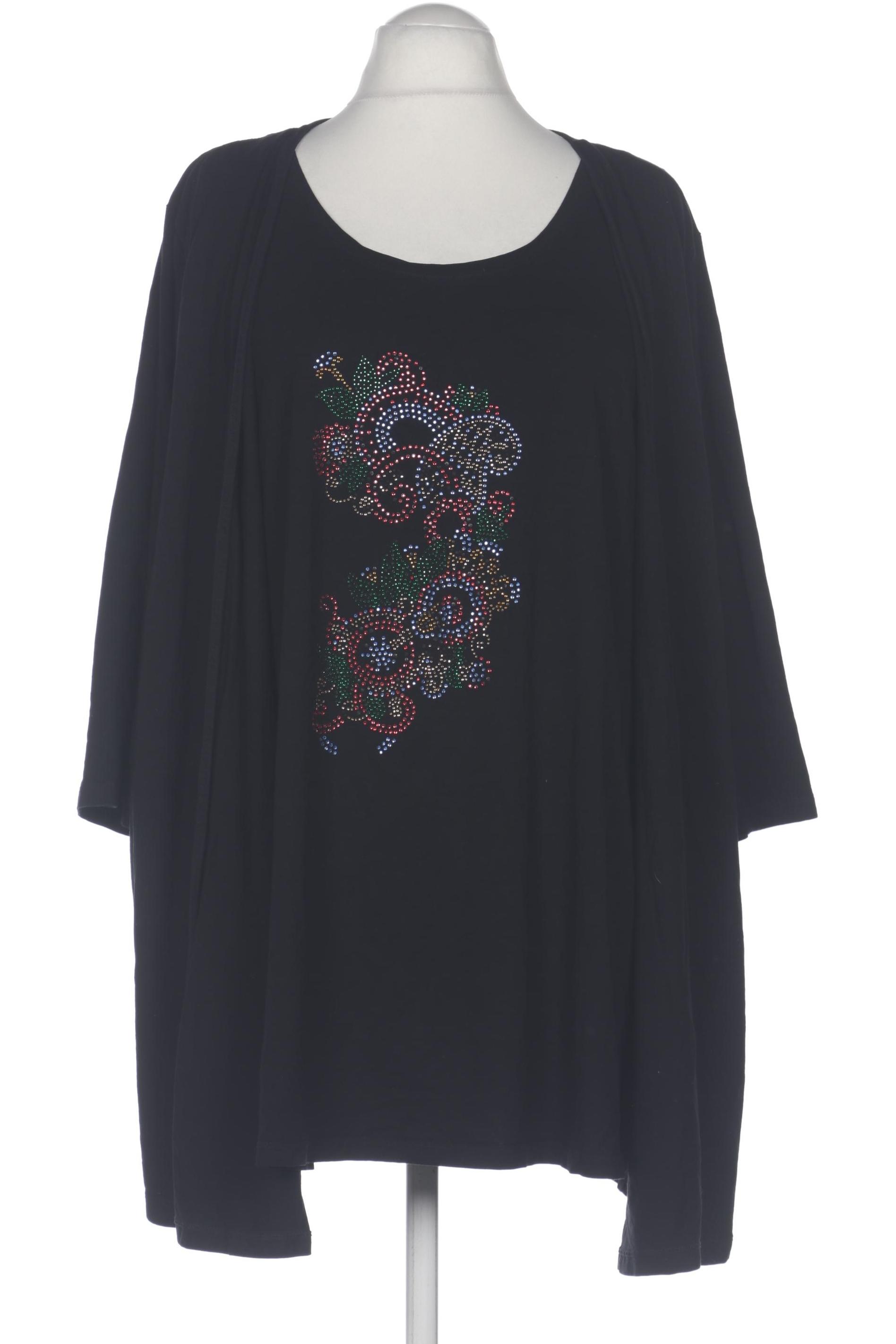 

Selection by Ulla Popken Damen Langarmshirt, schwarz, Gr. 54