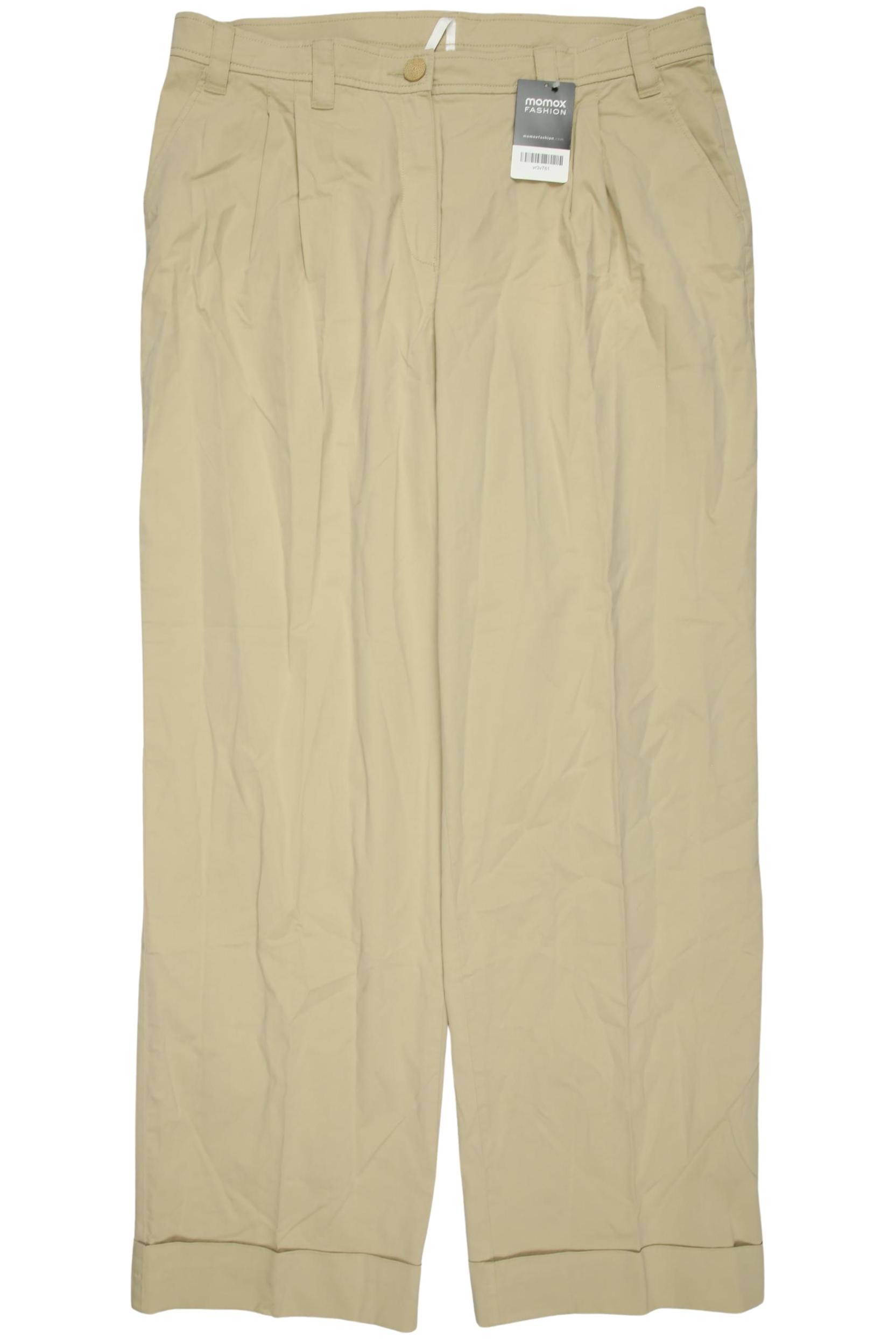 

Selection by Ulla Popken Damen Stoffhose, beige, Gr. 48
