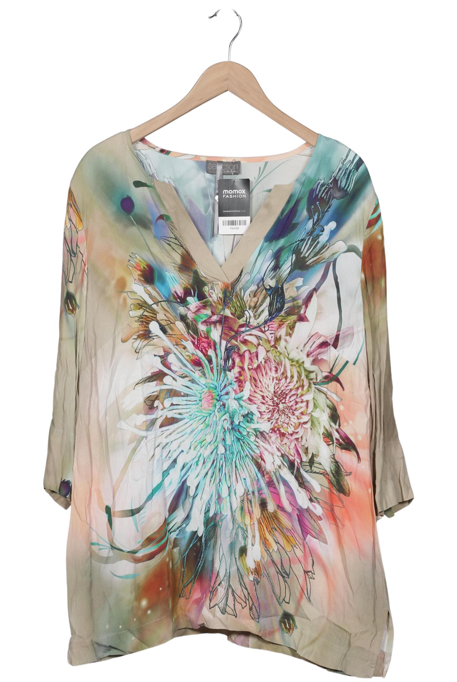 

Selection by Ulla Popken Damen Bluse, mehrfarbig, Gr. 46