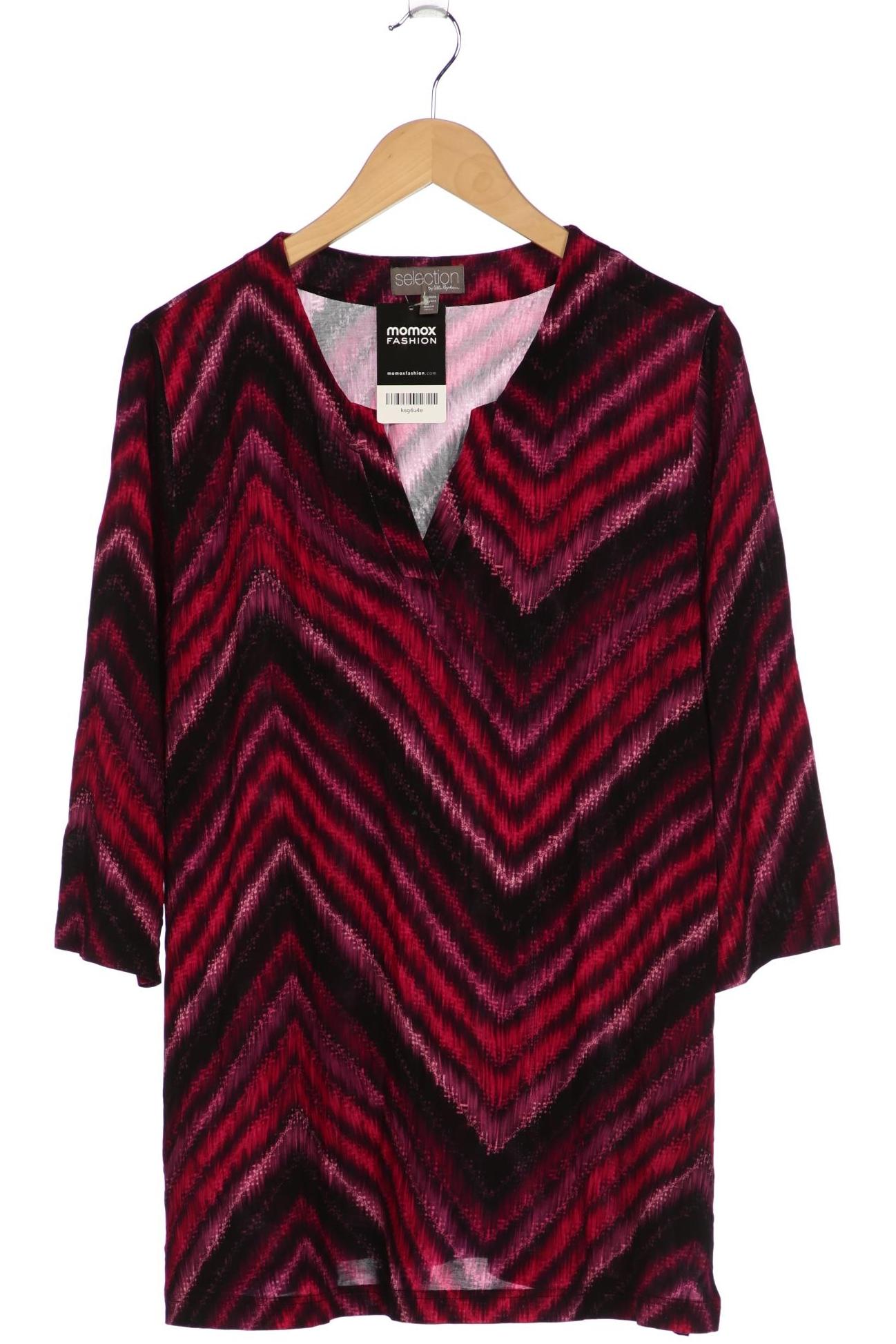 

Selection by Ulla Popken Damen Langarmshirt, pink, Gr. 46