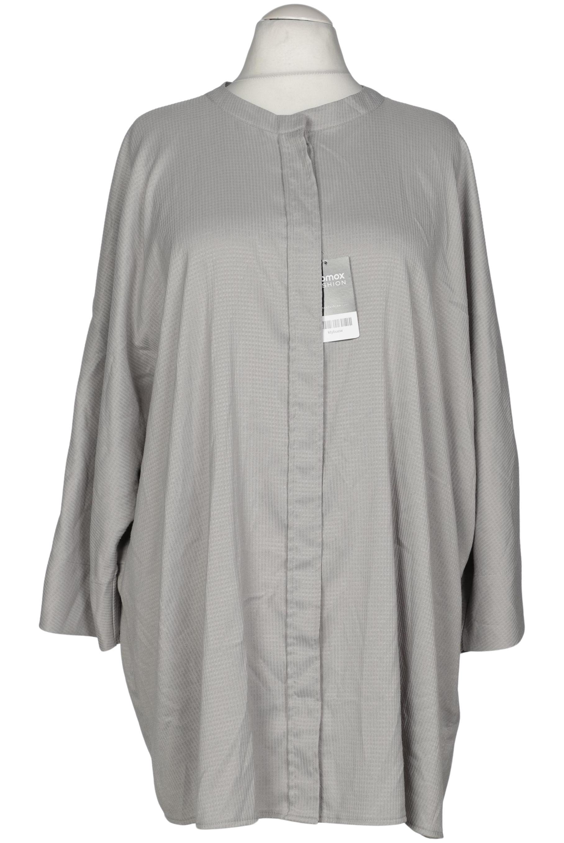 

Selection by Ulla Popken Damen Bluse, grau, Gr. 54