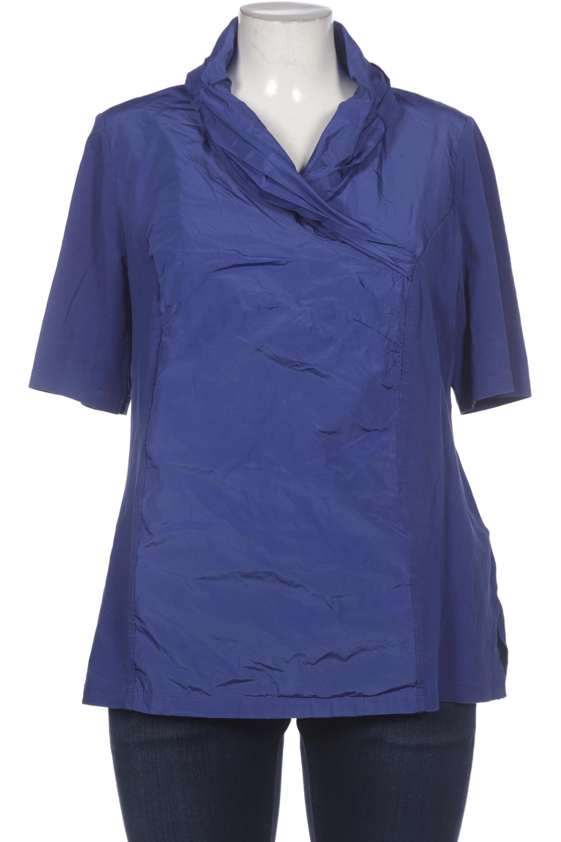 

Selection by Ulla Popken Damen Bluse, blau, Gr. 46