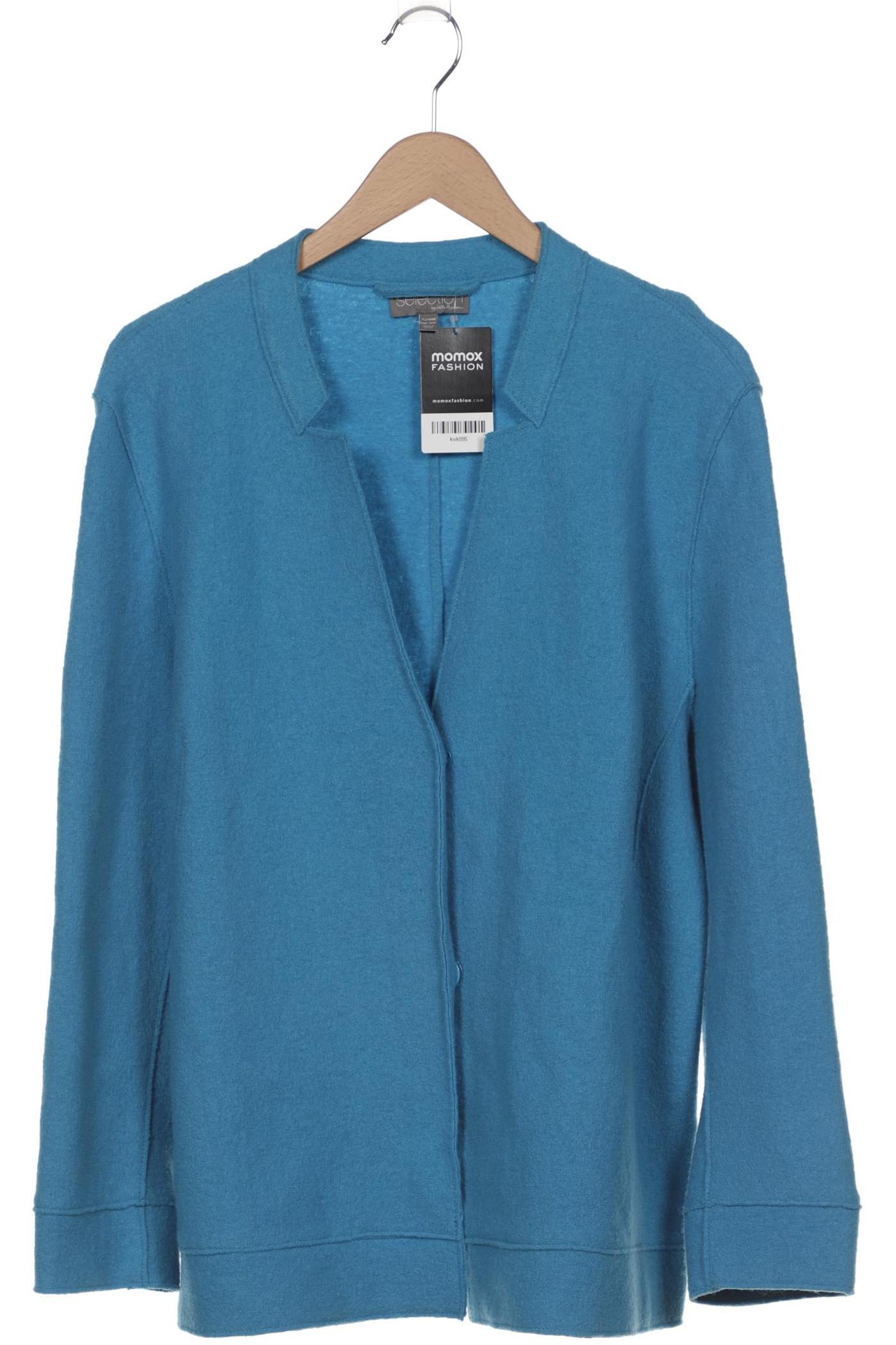 

Selection by Ulla Popken Damen Jacke, blau, Gr. 46