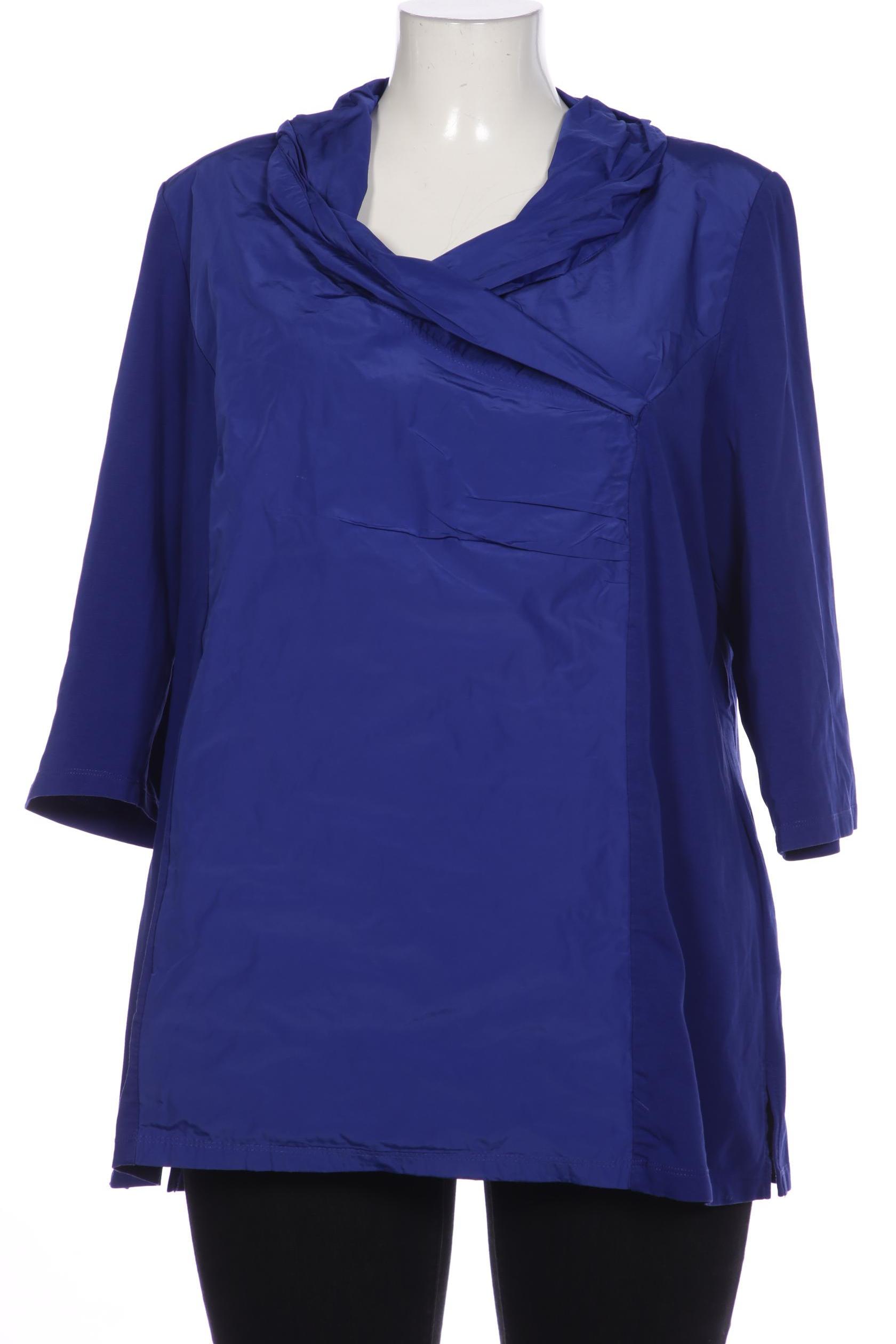 

Selection by Ulla Popken Damen Bluse, blau, Gr. 50