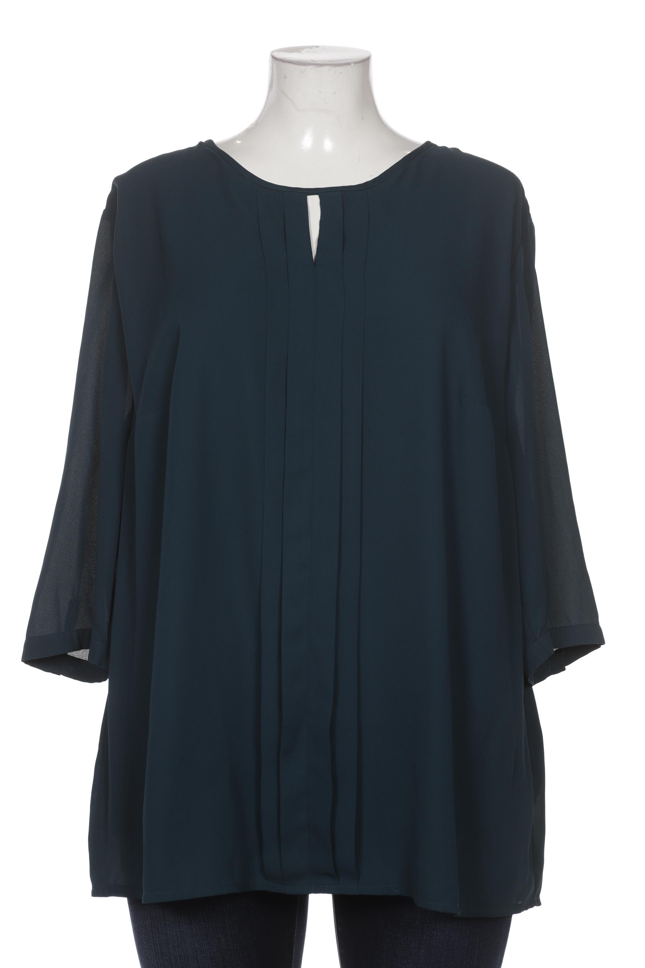 

Selection by Ulla Popken Damen Bluse, blau, Gr. 50