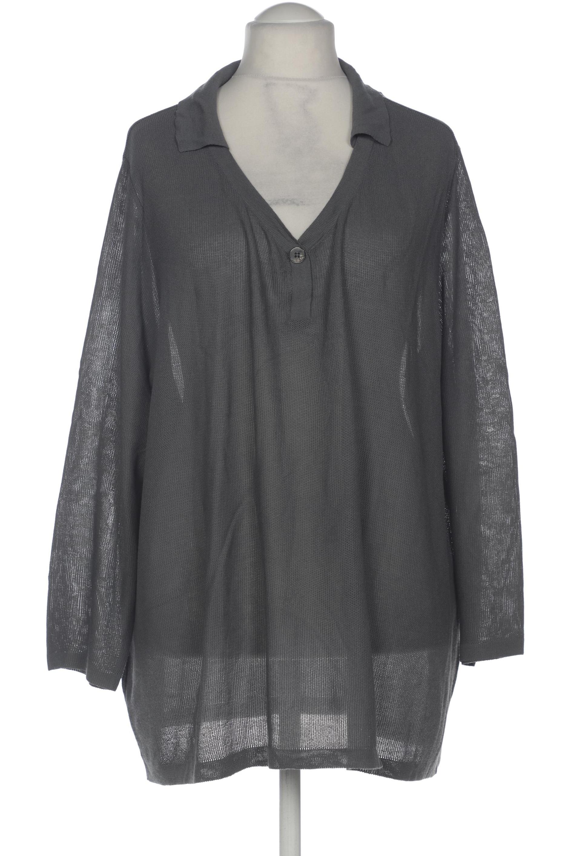 

Selection by Ulla Popken Damen Pullover, grau, Gr. 52