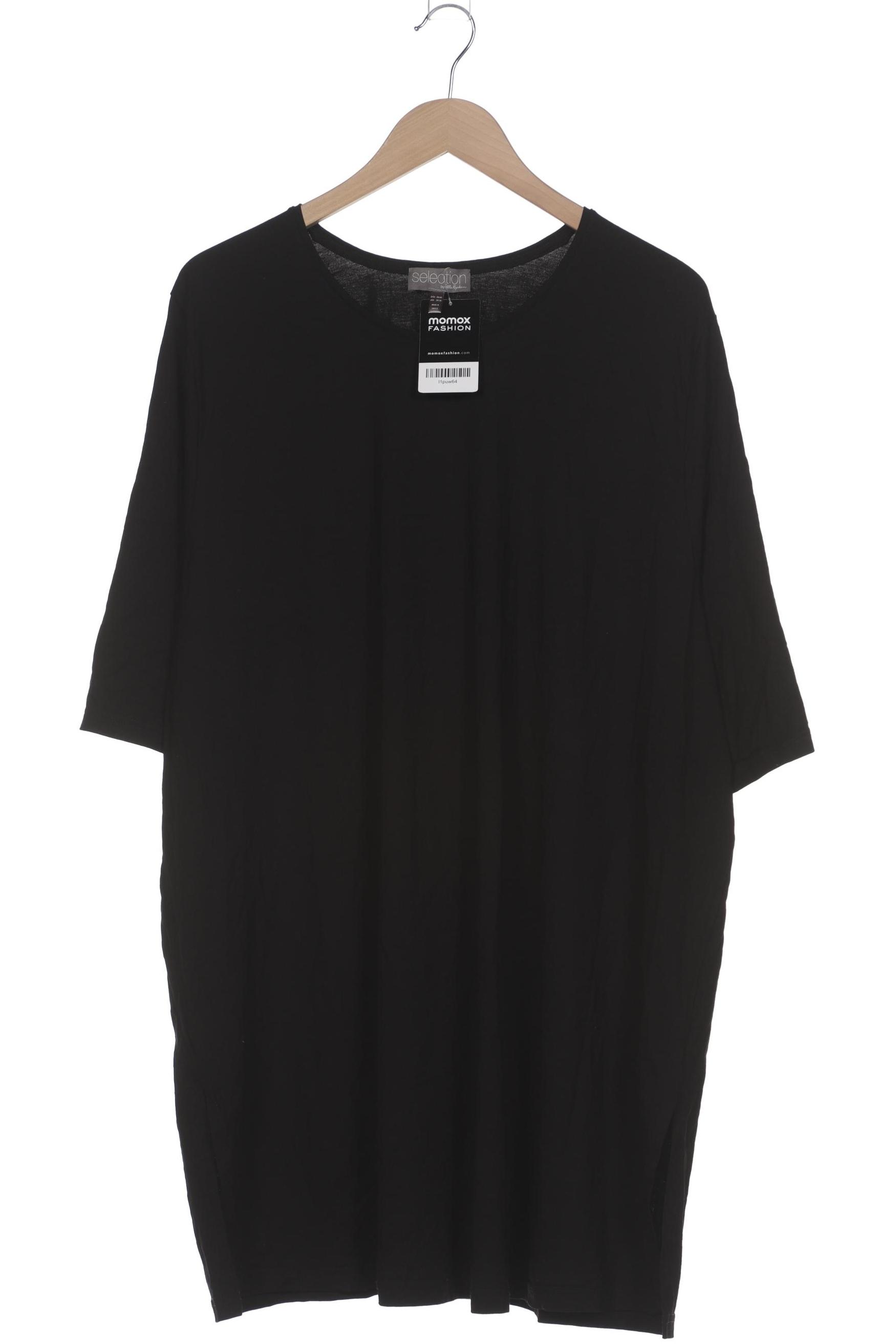 

Selection by Ulla Popken Damen T-Shirt, schwarz, Gr. 58