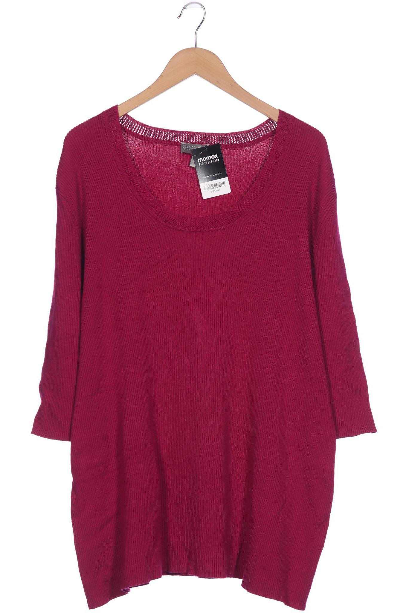 

Selection by Ulla Popken Damen Pullover, pink, Gr. 44