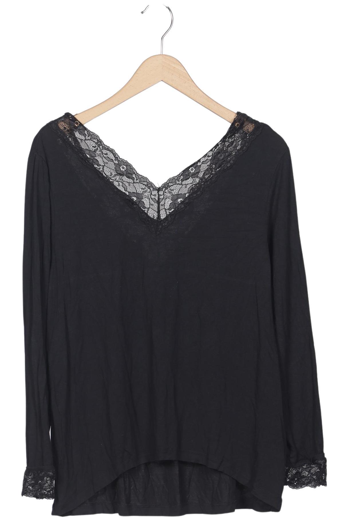 

Selection by Ulla Popken Damen Langarmshirt, schwarz, Gr. 42