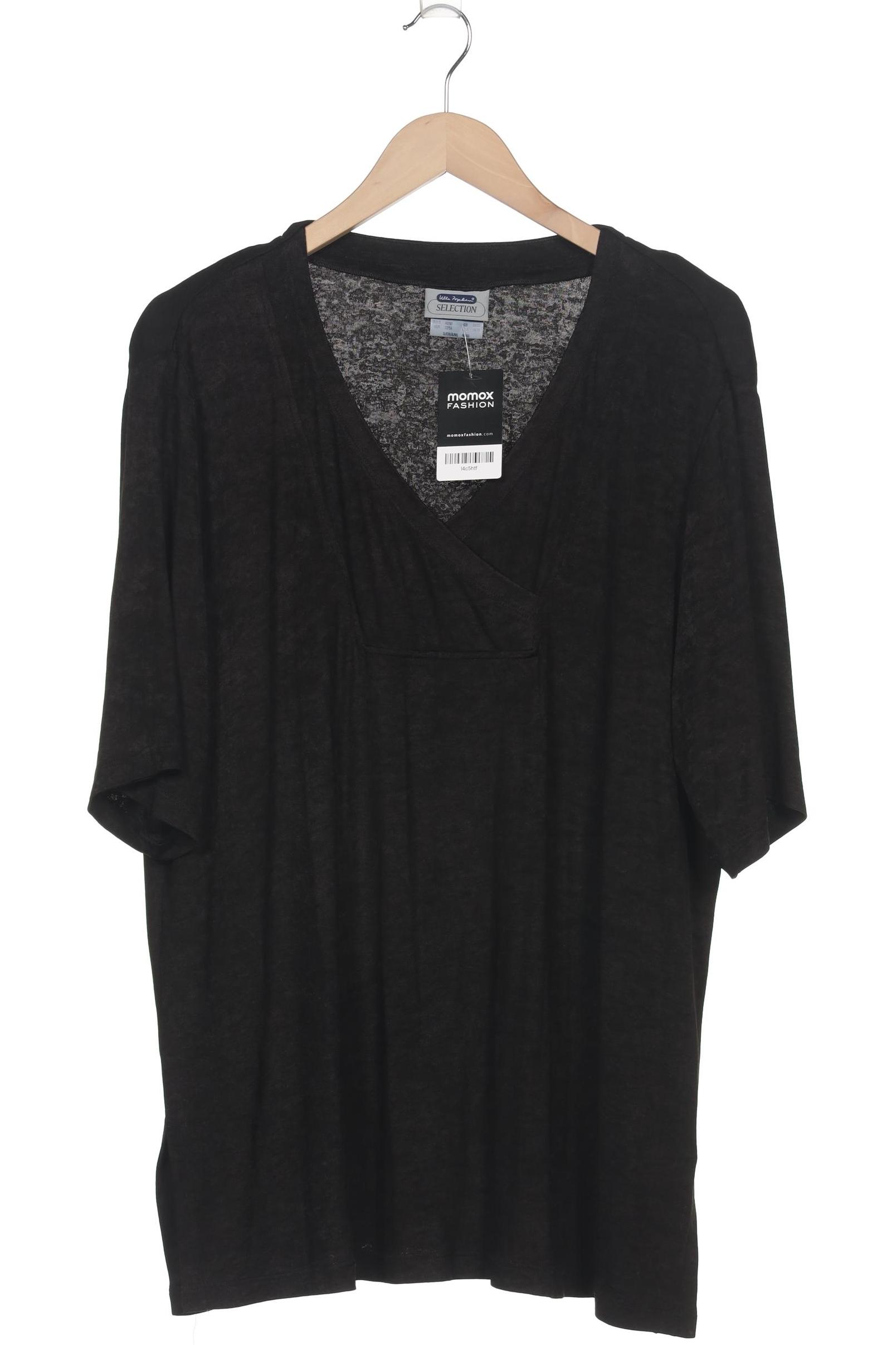 

Selection by Ulla Popken Damen T-Shirt, schwarz, Gr. 46