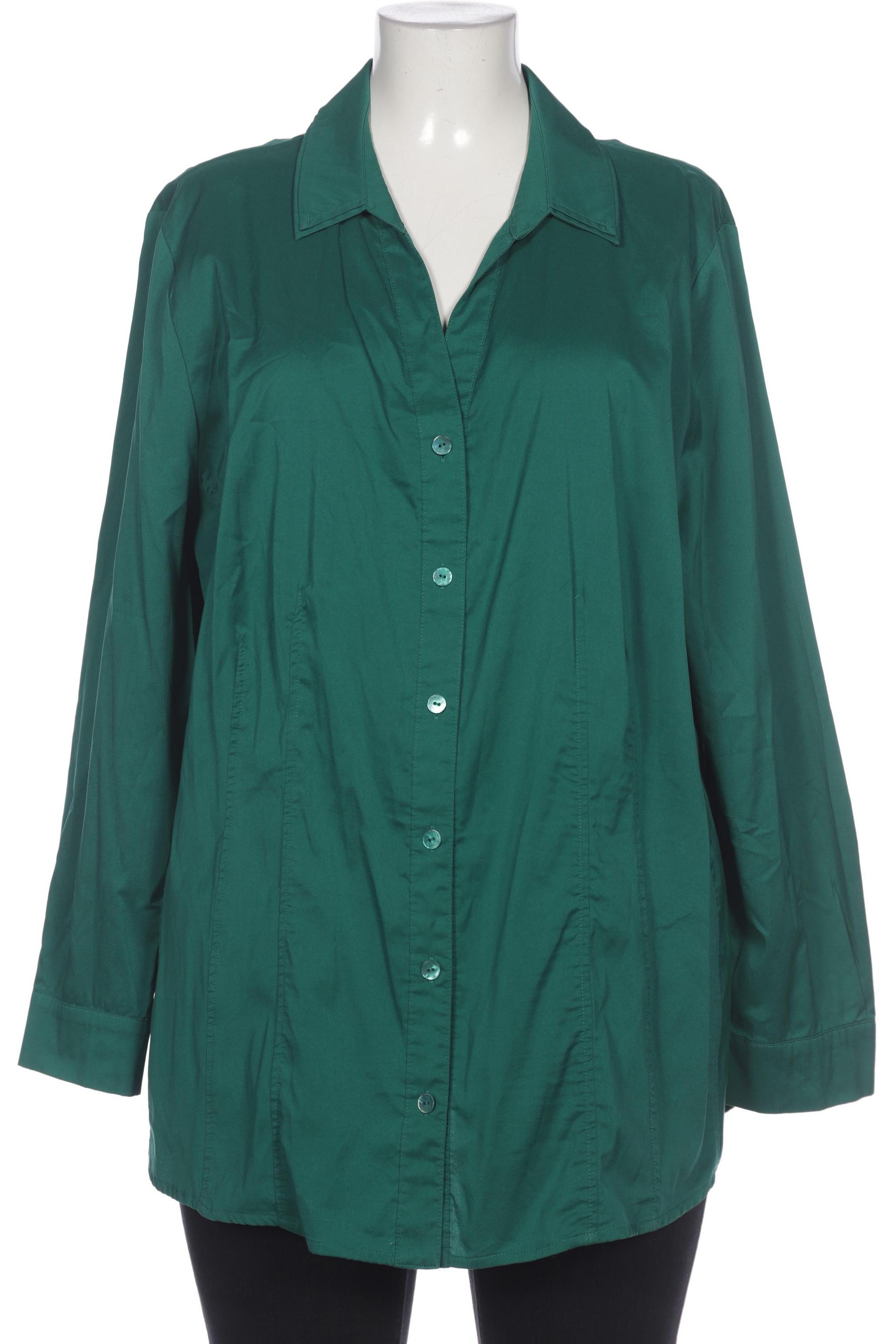 

Selection by Ulla Popken Damen Bluse, grün, Gr. 50