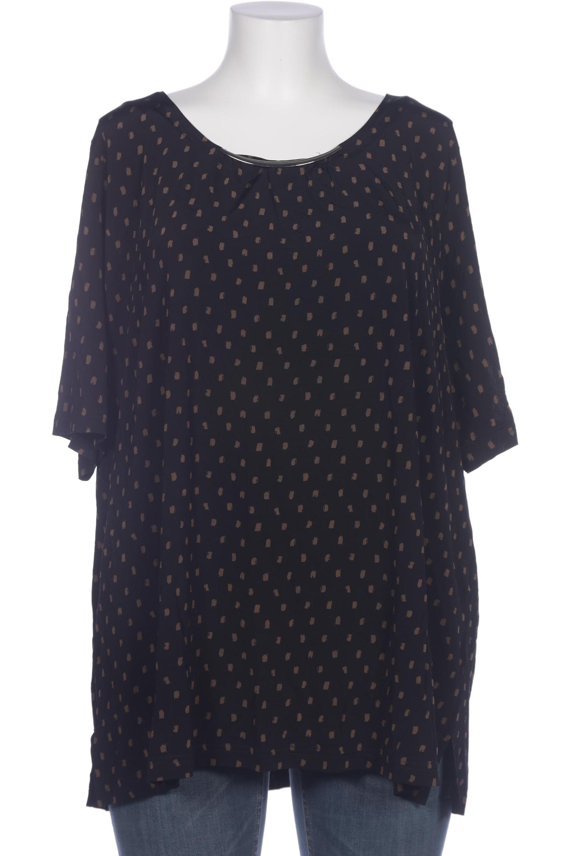 

Selection by Ulla Popken Damen Bluse, schwarz, Gr. 50