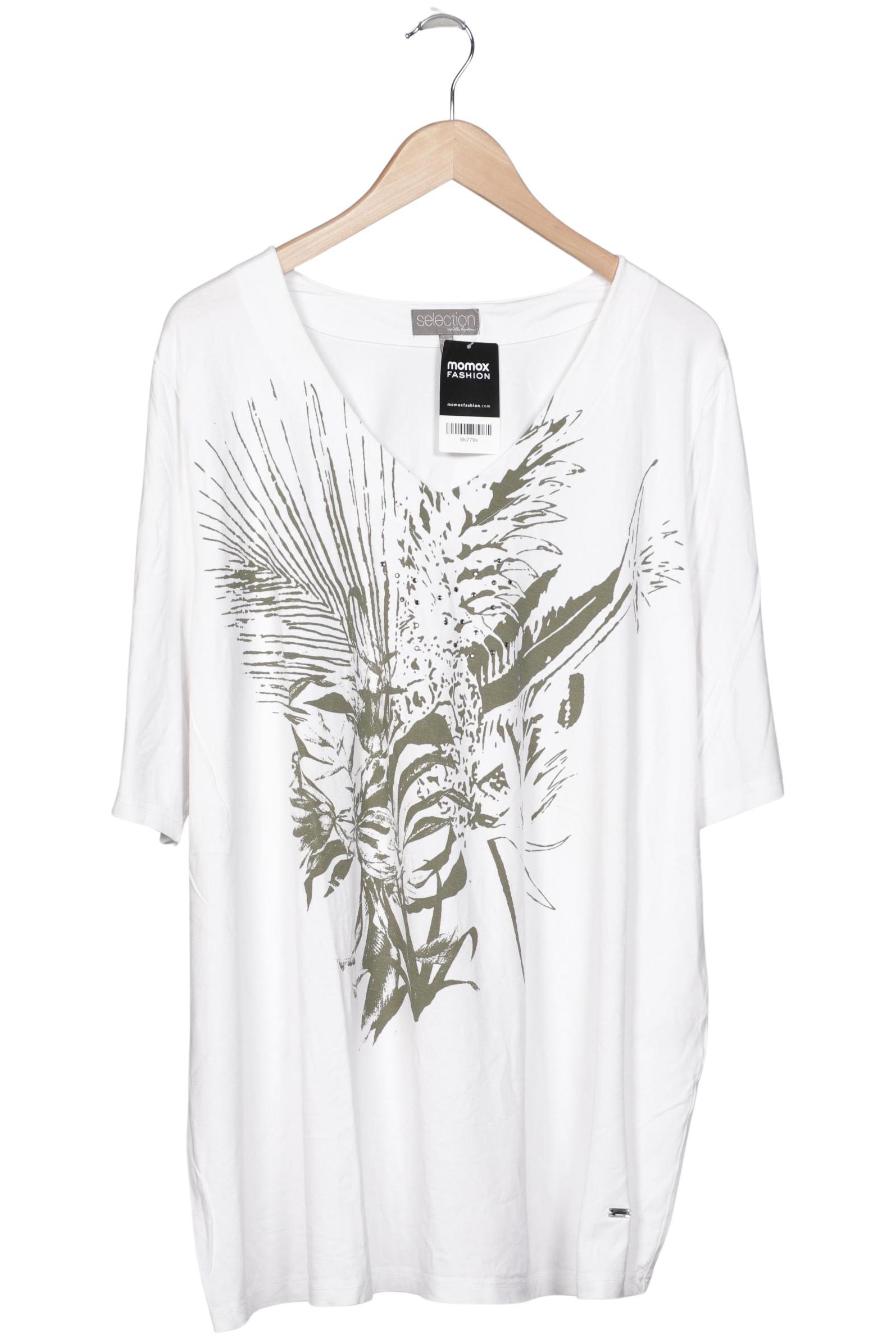 

Selection by Ulla Popken Damen T-Shirt, weiß, Gr. 50