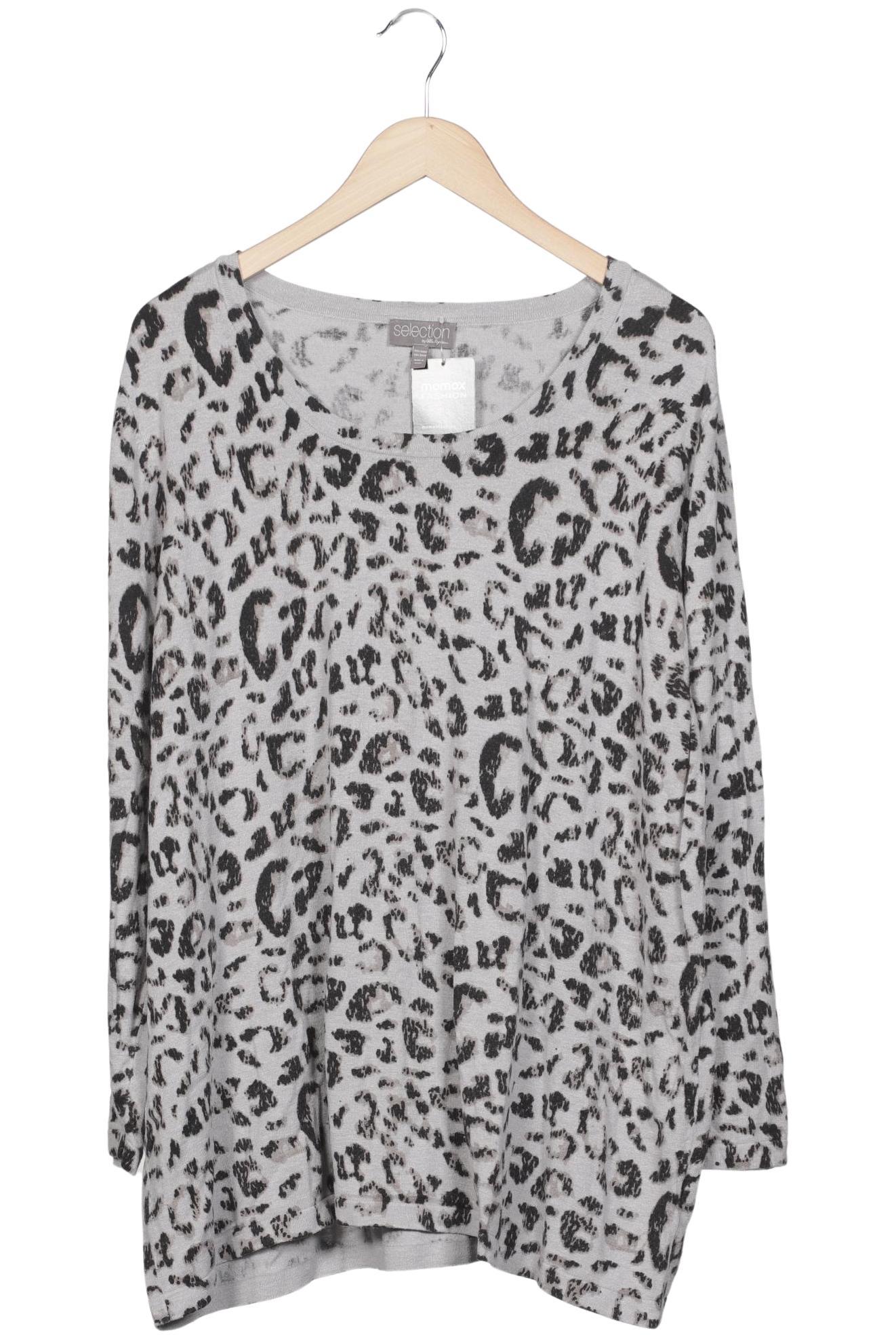 

Selection by Ulla Popken Damen Pullover, grau, Gr. 50