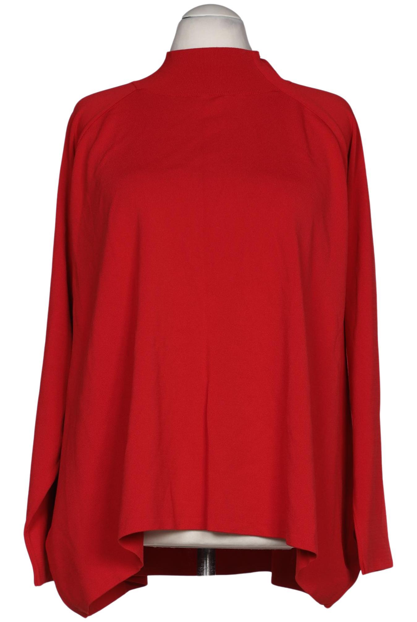 

Selection by Ulla Popken Damen Pullover, rot, Gr. 58