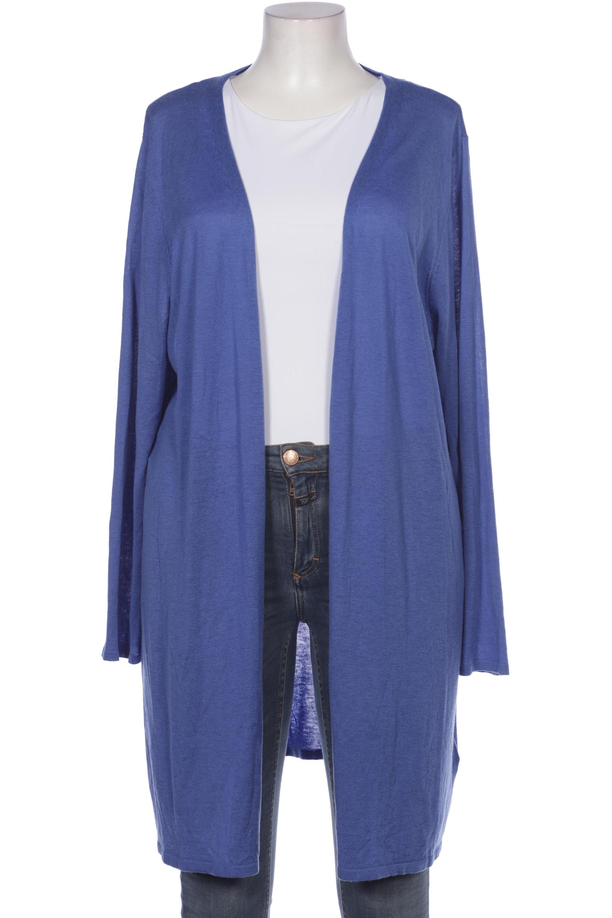 

Selection by Ulla Popken Damen Strickjacke, blau, Gr. 50