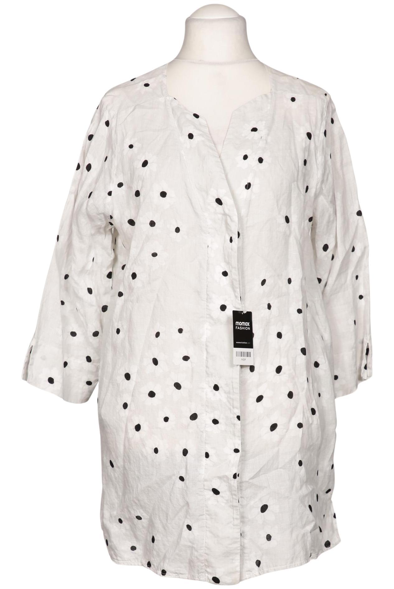 

Selection by Ulla Popken Damen Bluse, weiß, Gr. 42