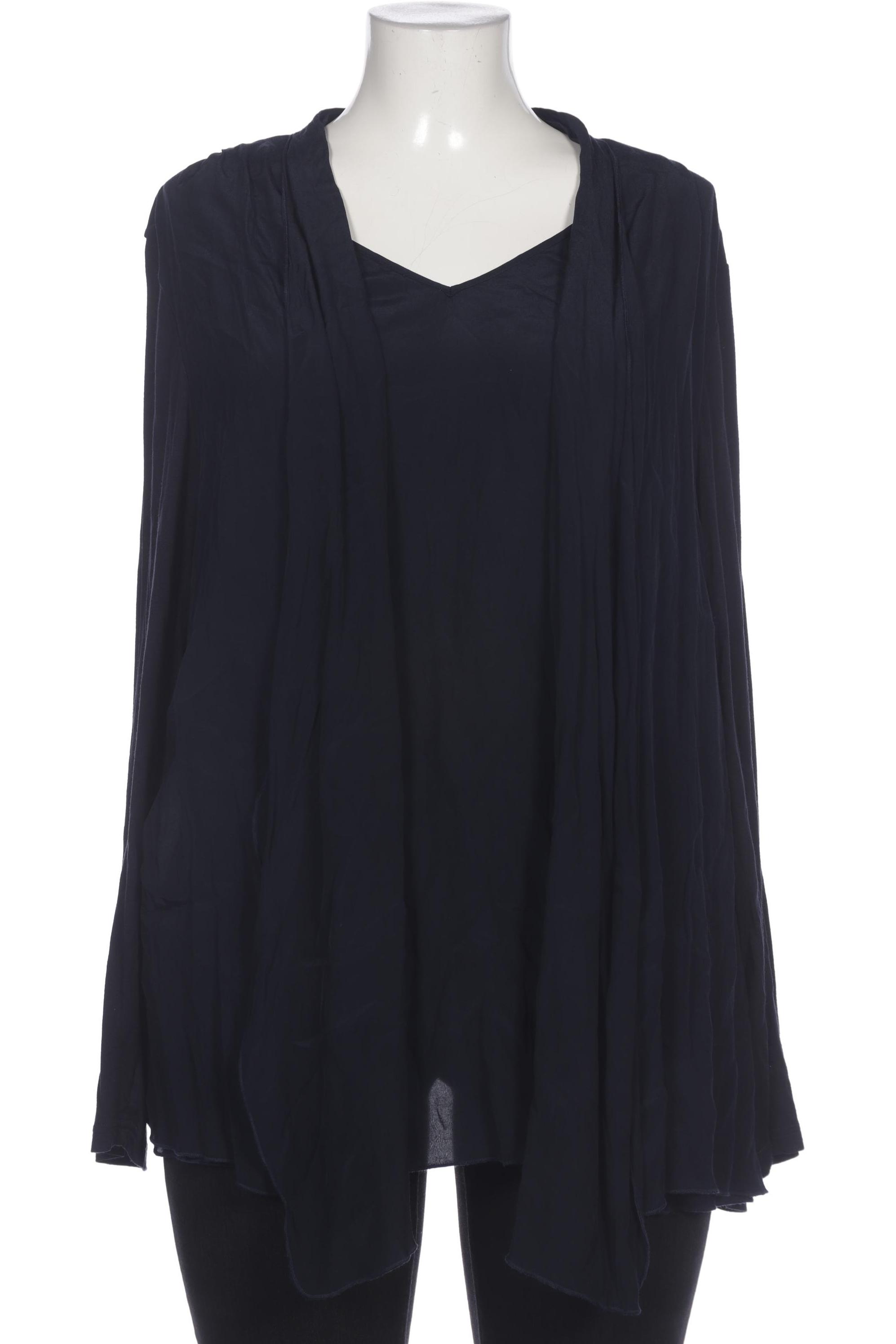

Selection by Ulla Popken Damen Bluse, marineblau, Gr. 48