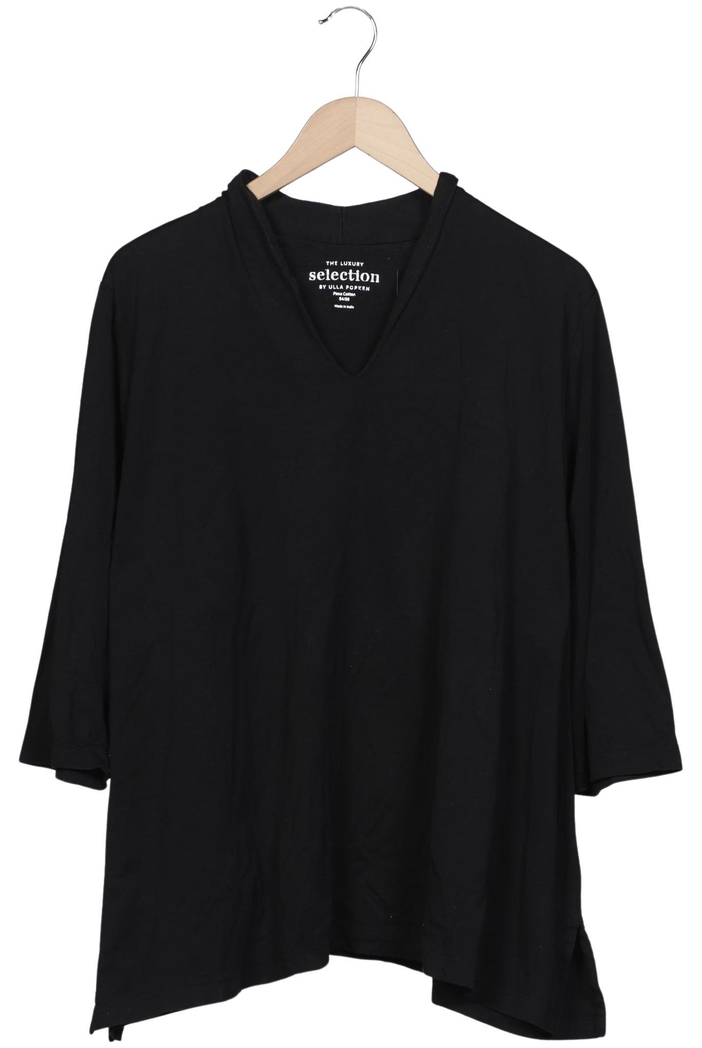 

Selection by Ulla Popken Damen T-Shirt, schwarz, Gr. 54