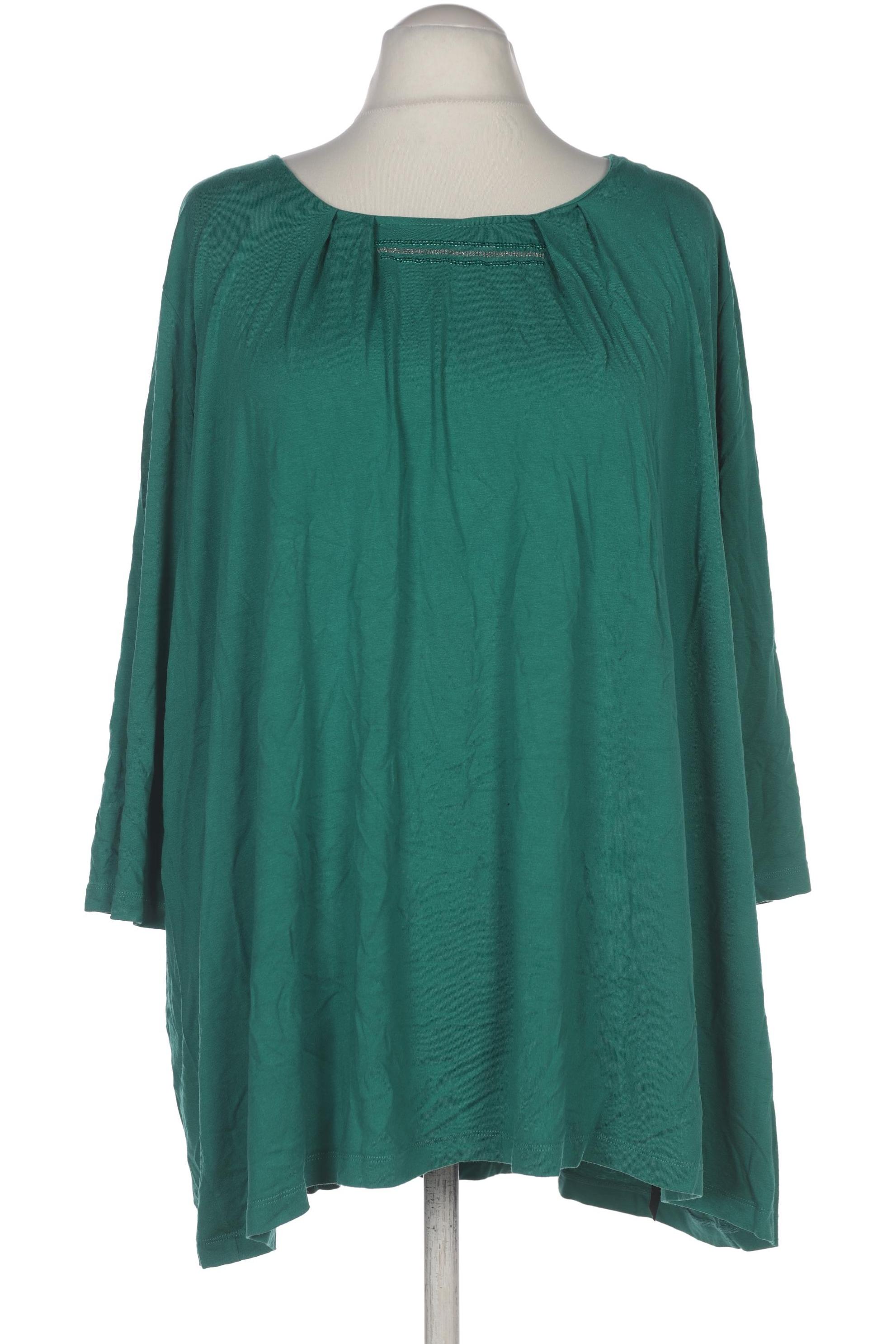 

Selection by Ulla Popken Damen Langarmshirt, grün, Gr. 54