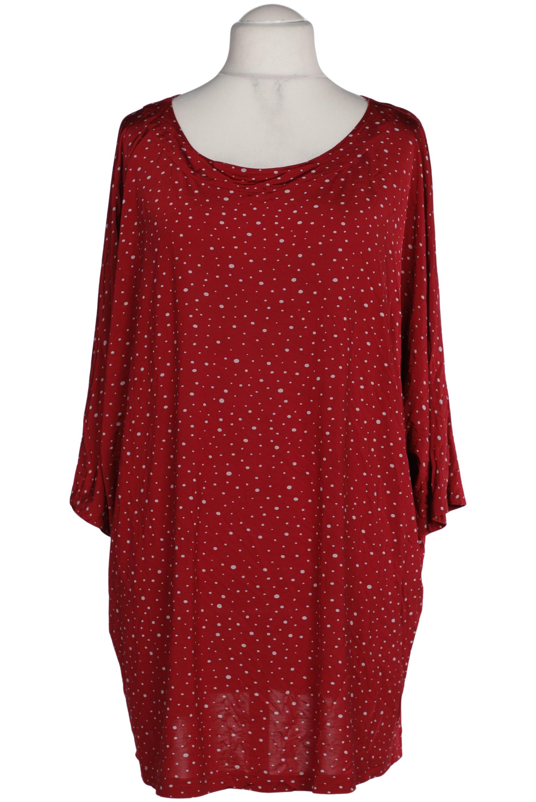 

Selection by Ulla Popken Damen Langarmshirt, rot, Gr. 54