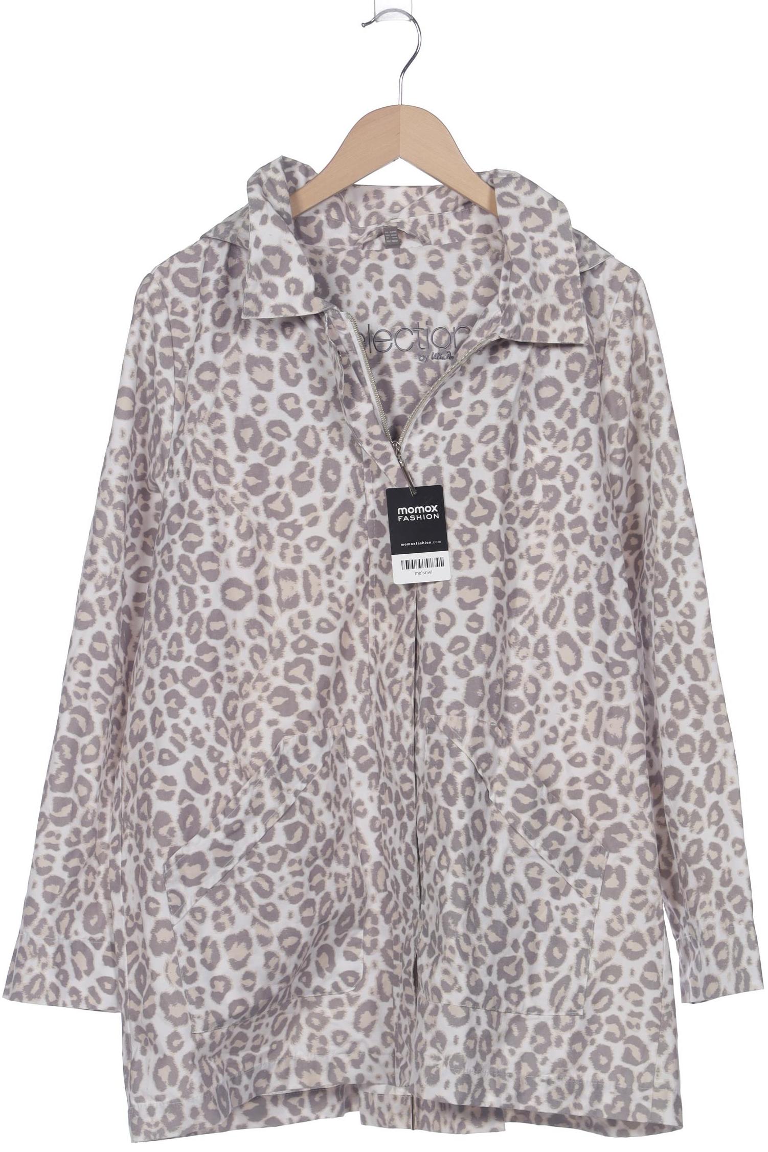 

Selection by Ulla Popken Damen Mantel, grau, Gr. 42