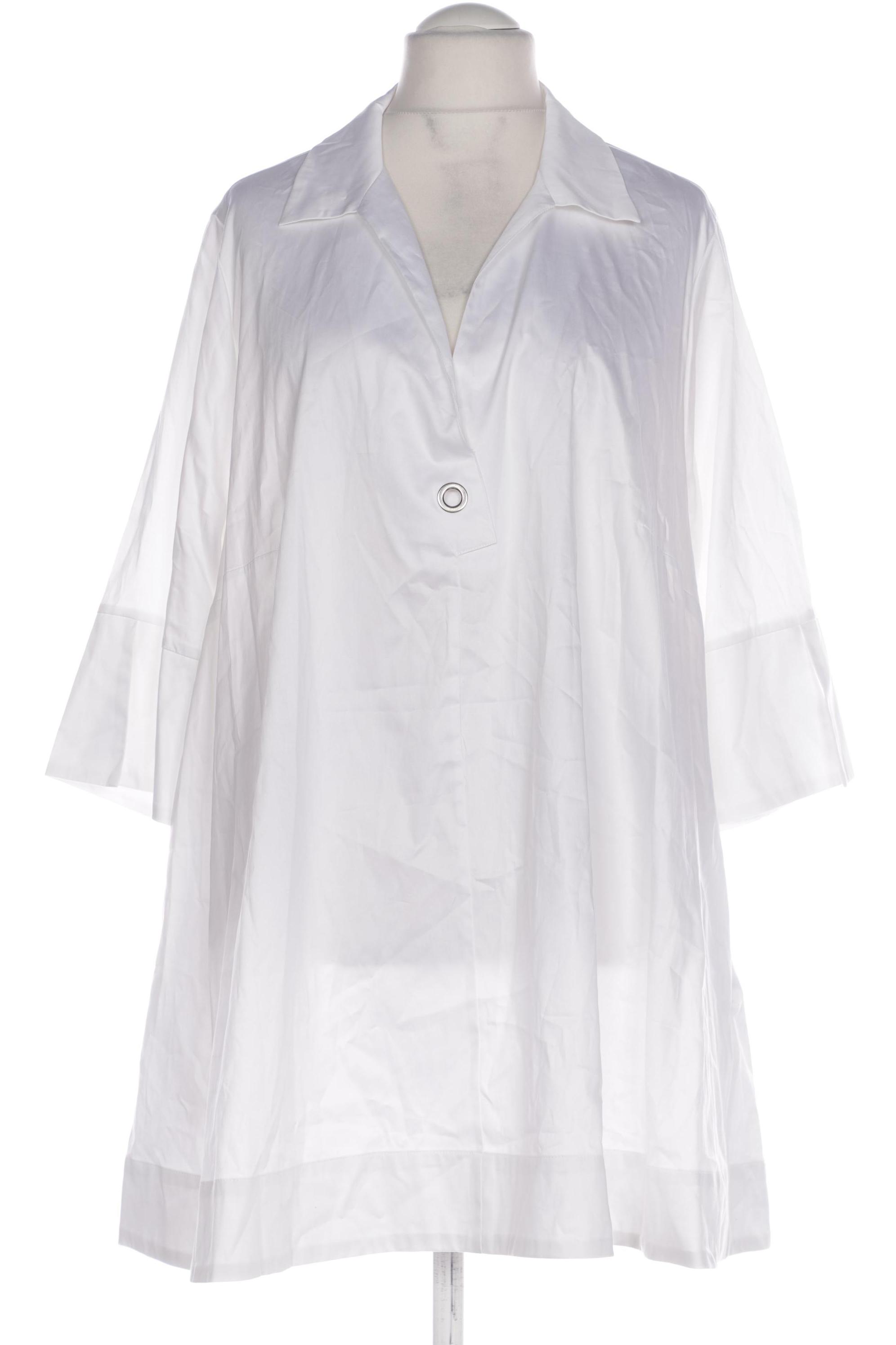 

Selection by Ulla Popken Damen Bluse, weiß, Gr. 54