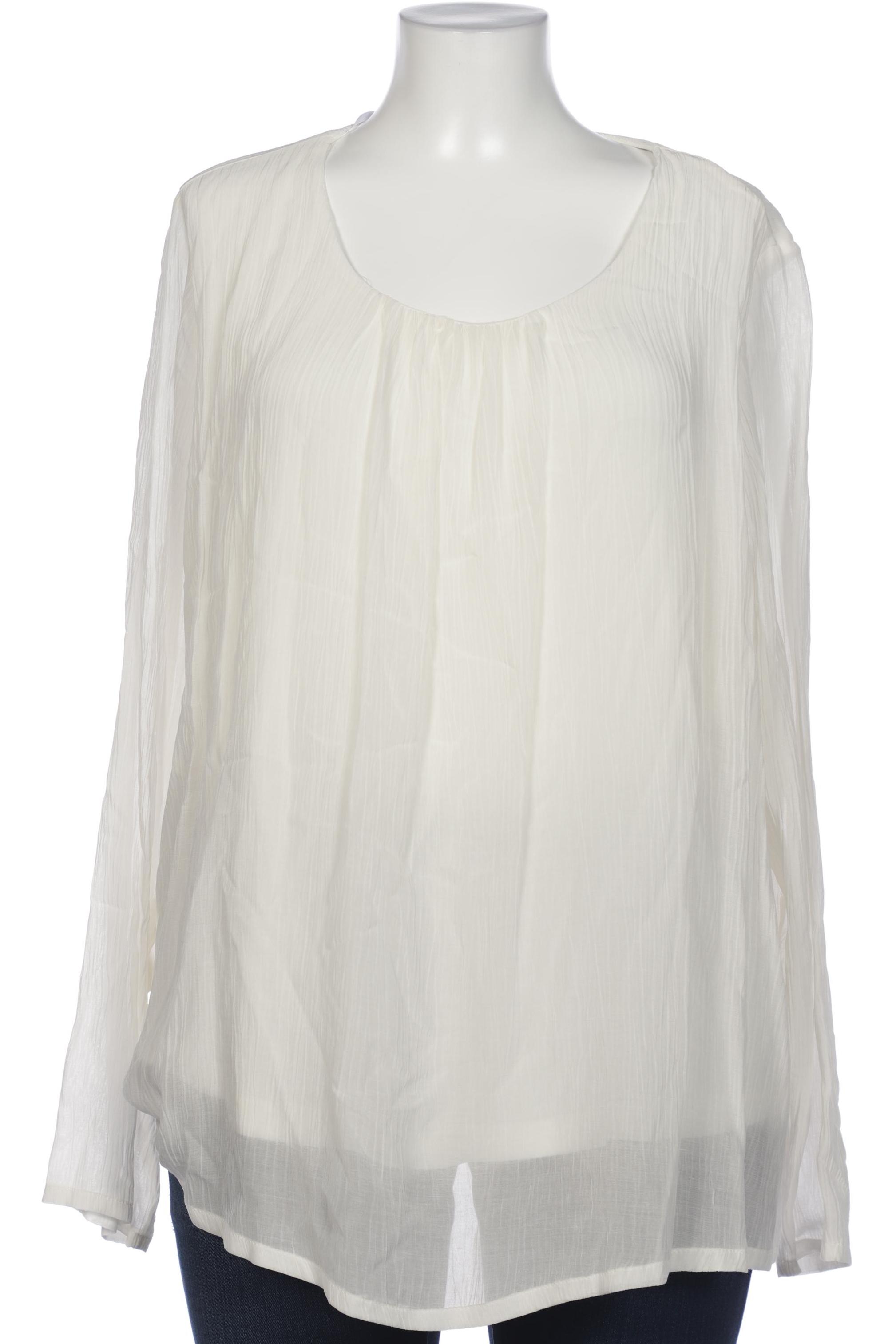 

Selection by Ulla Popken Damen Bluse, weiß, Gr. 46