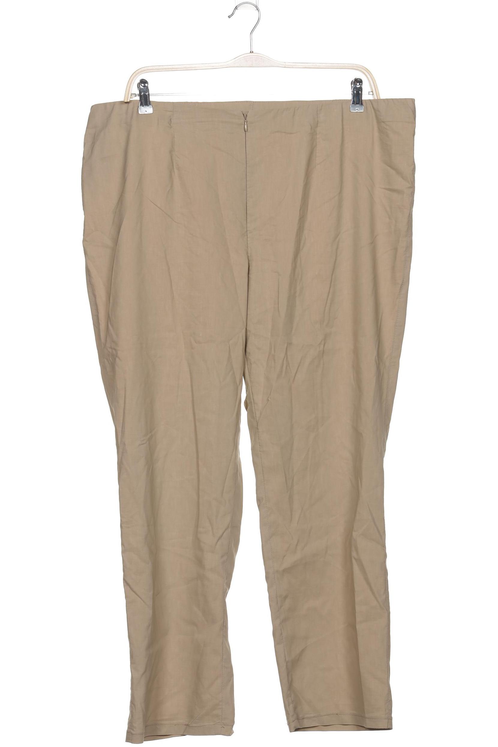 

Selection by Ulla Popken Damen Stoffhose, beige, Gr. 52